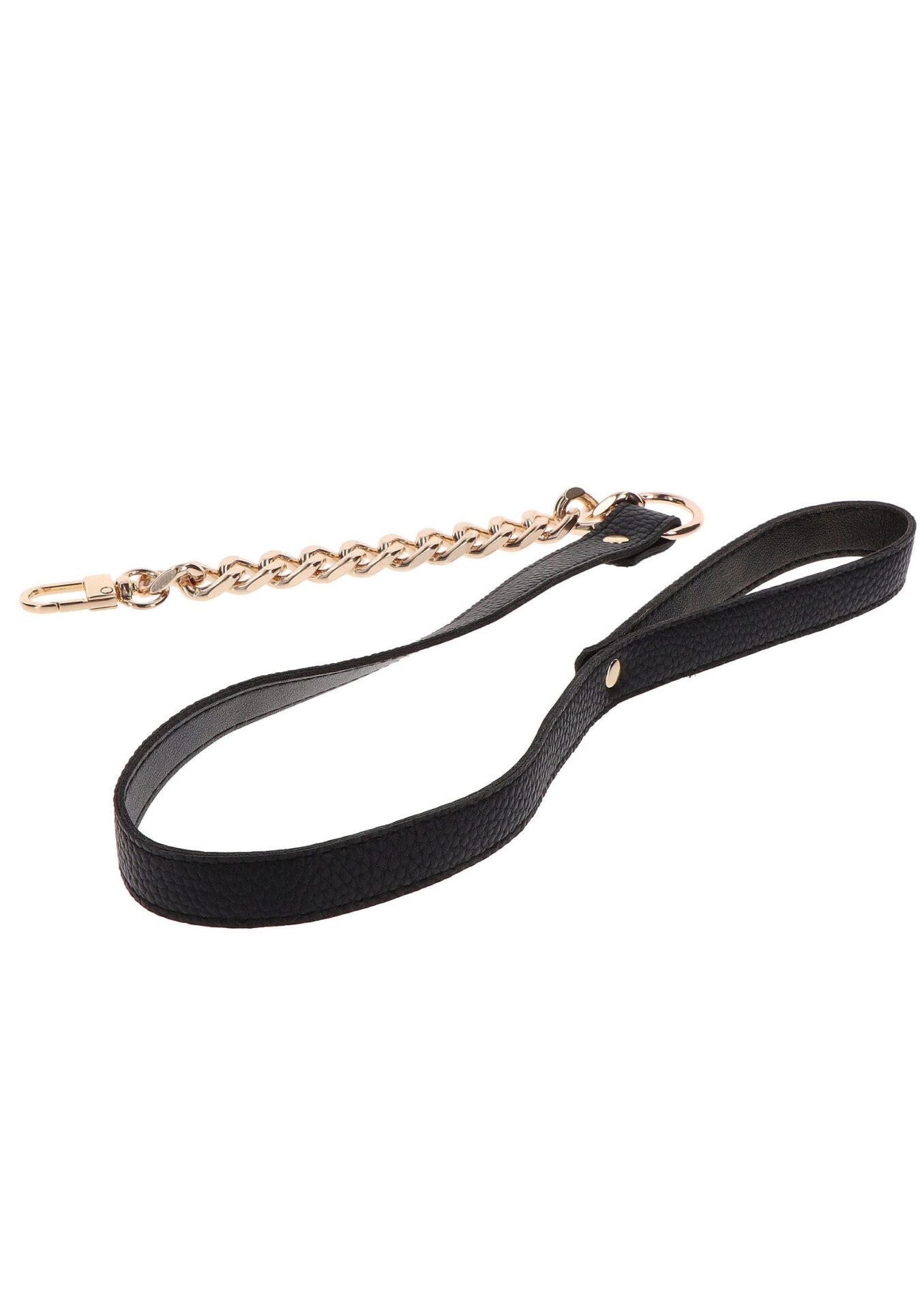 Collare e guinzaglio Statement color oro - immagine 3