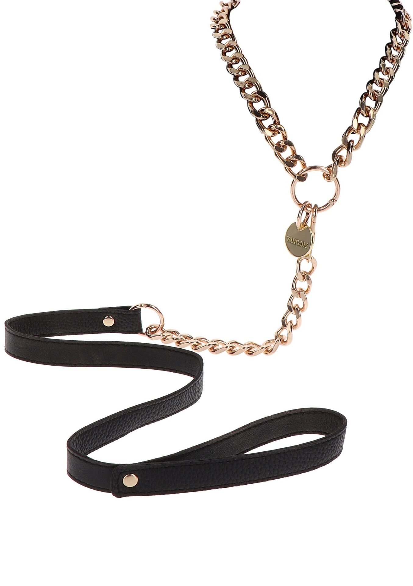 Collare e guinzaglio Statement color oro - immagine 7