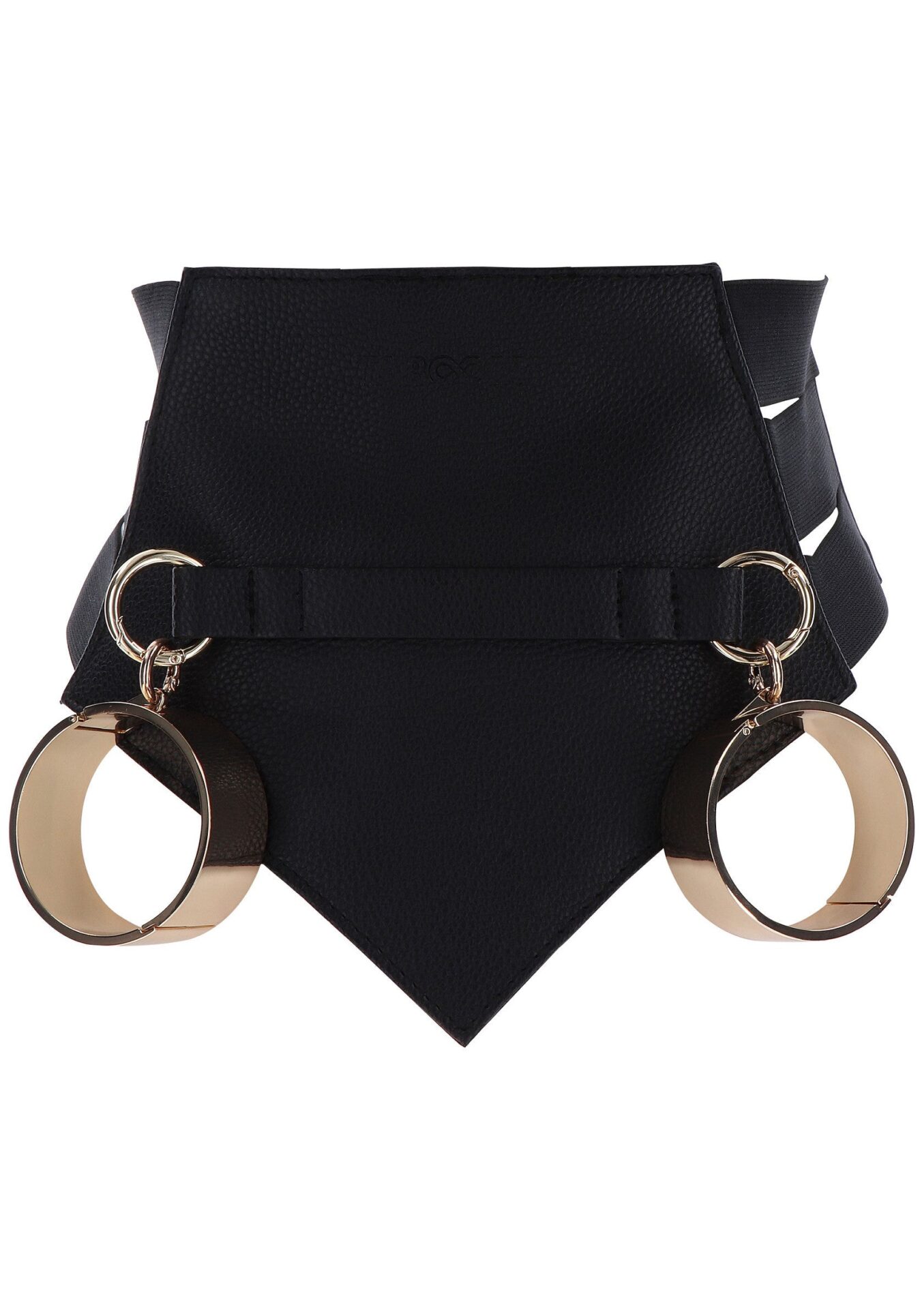Cintura Bondage Couture nera - immagine 7