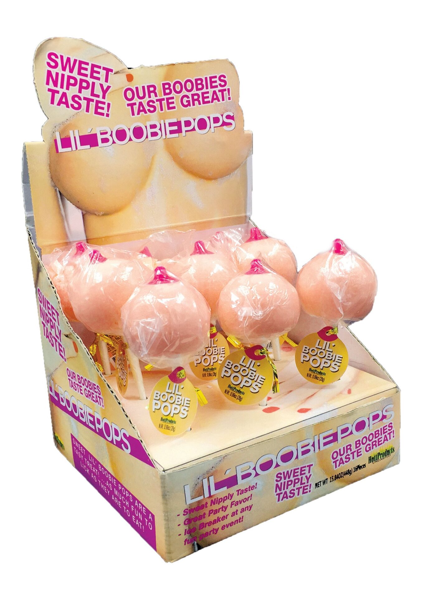 Boobie Pop Display 9 pezzi skin
