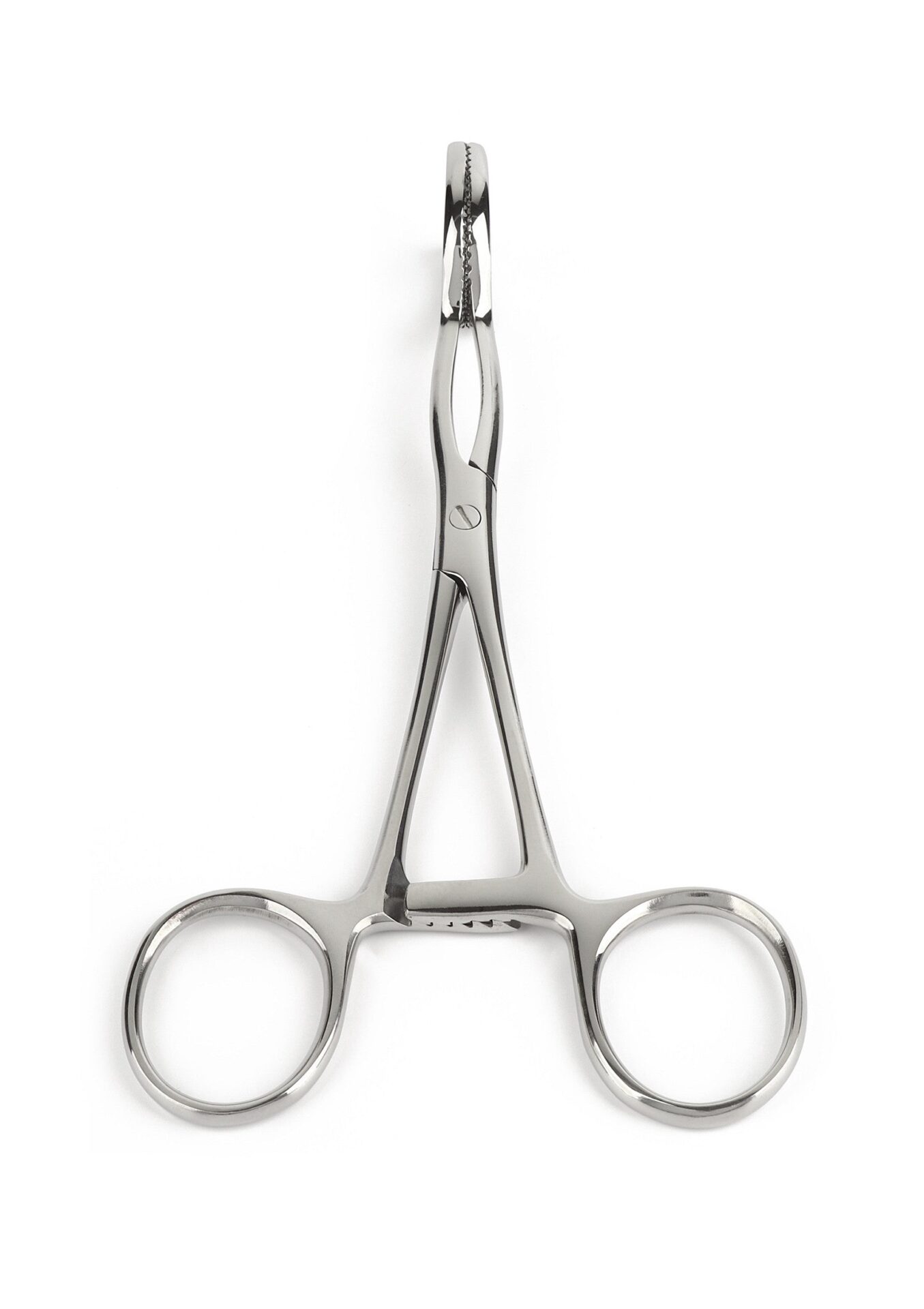 Pinza a cubo a forma di V argento - immagine 2