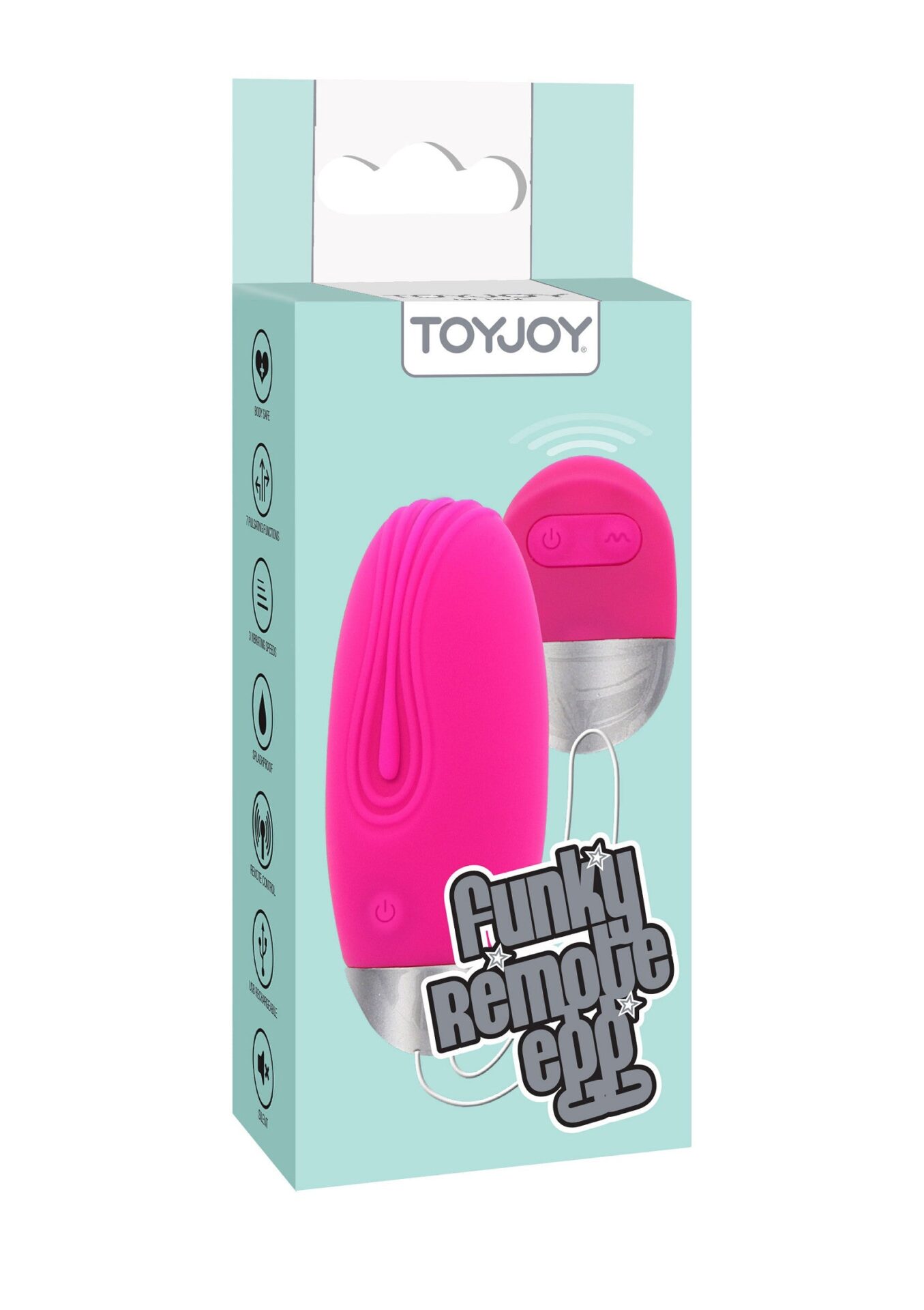 Uovo remoto Funky rosa - immagine 2