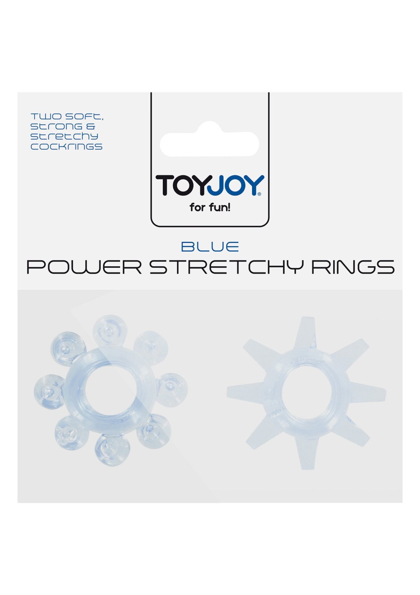 Anelli elastici Power Stretchy 2 pezzi trasparenti - immagine 2