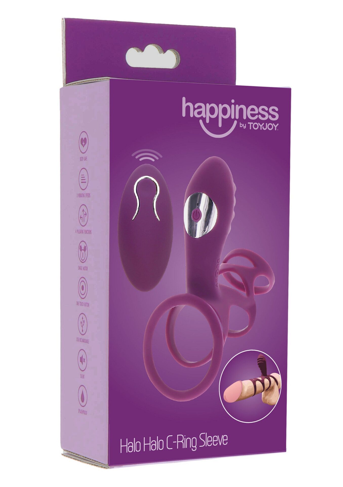 Halo Halo C-Ring Sleeve viola - immagine 2