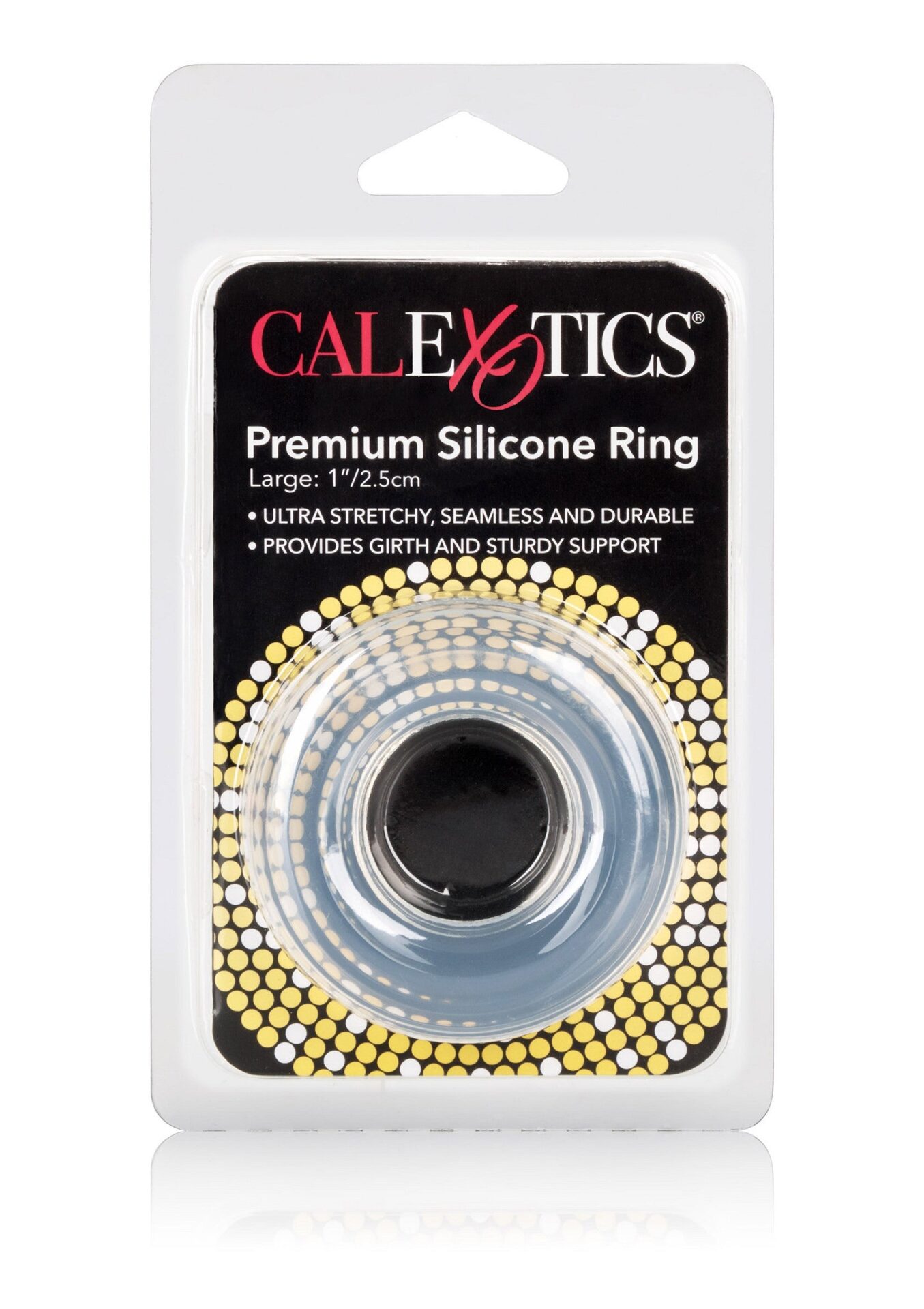 Anello in silicone premium grande trasparente - immagine 2