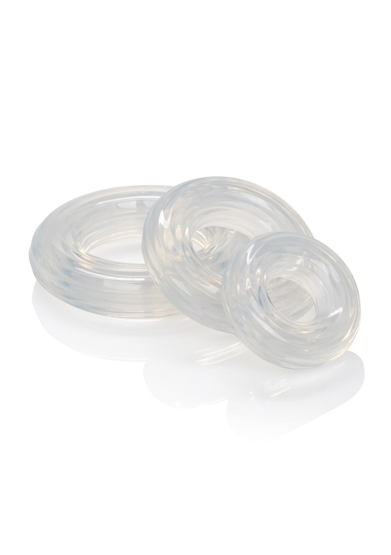 Set di anelli in silicone premium trasparenti - immagine 6