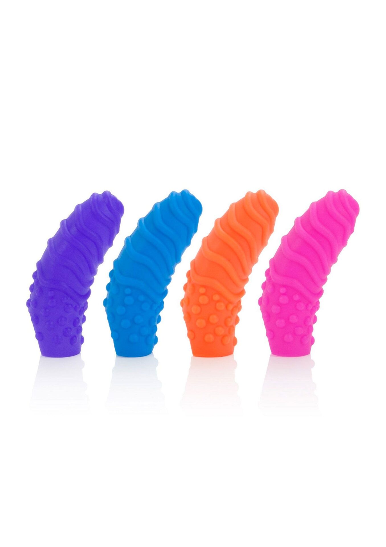 Spirali in silicone per dita assortite