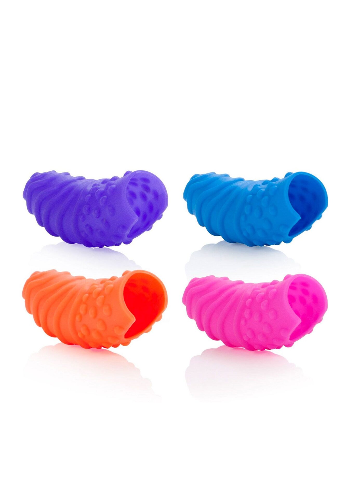 Spirali in silicone per dita assortite - immagine 3