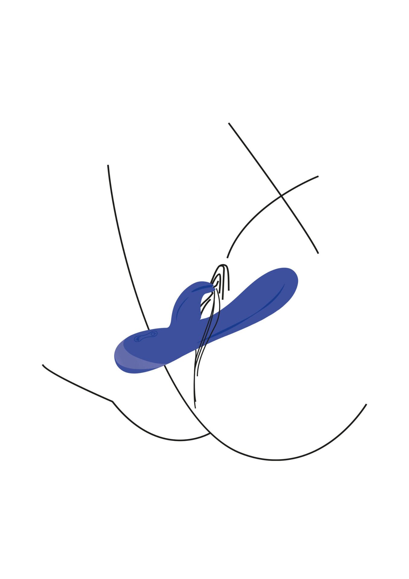 Vibratore Amore Eterno blu - immagine 9