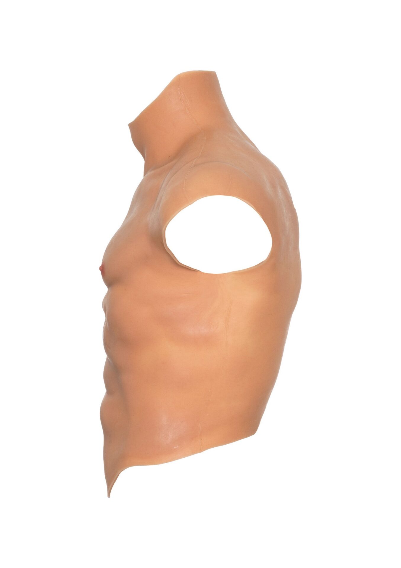Pettorali e addominali in silicone per torso - immagine 4