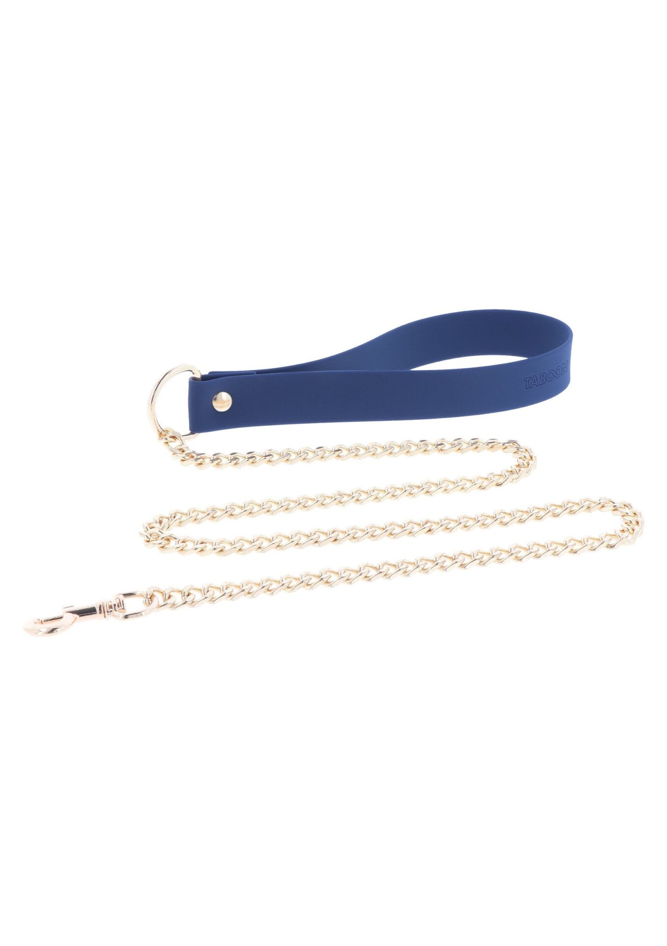 Collare e guinzaglio in silicone blu - immagine 7