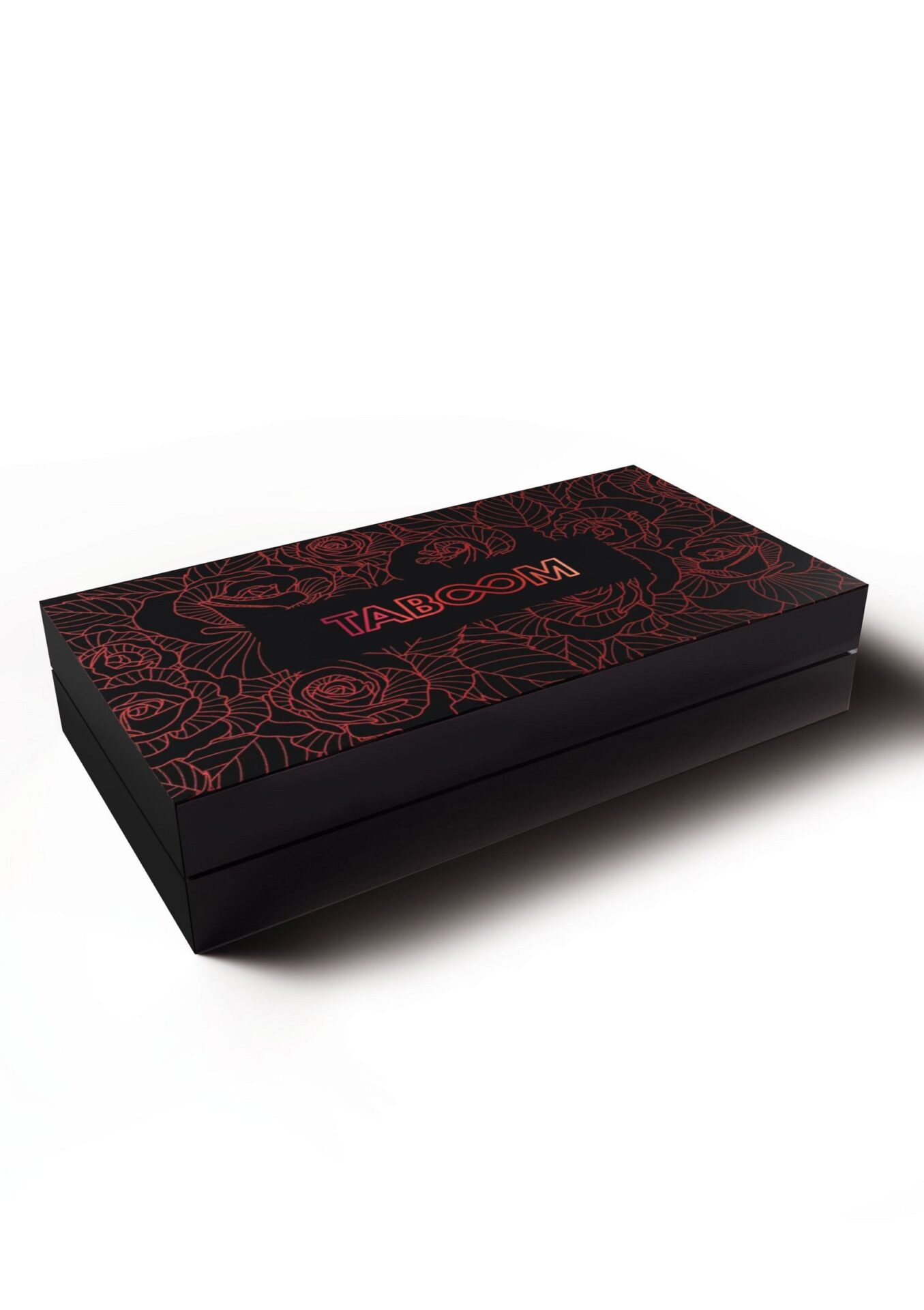 Cintura bondage Wild Roses nera - immagine 3