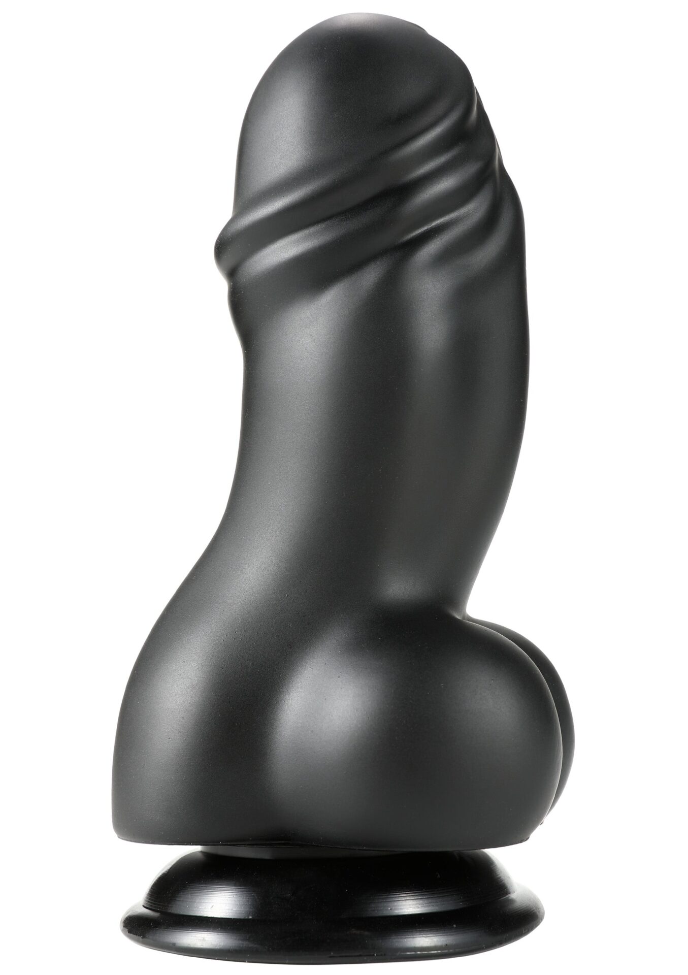 Dildo Fat Boys in PVC, 19 cm, nero
