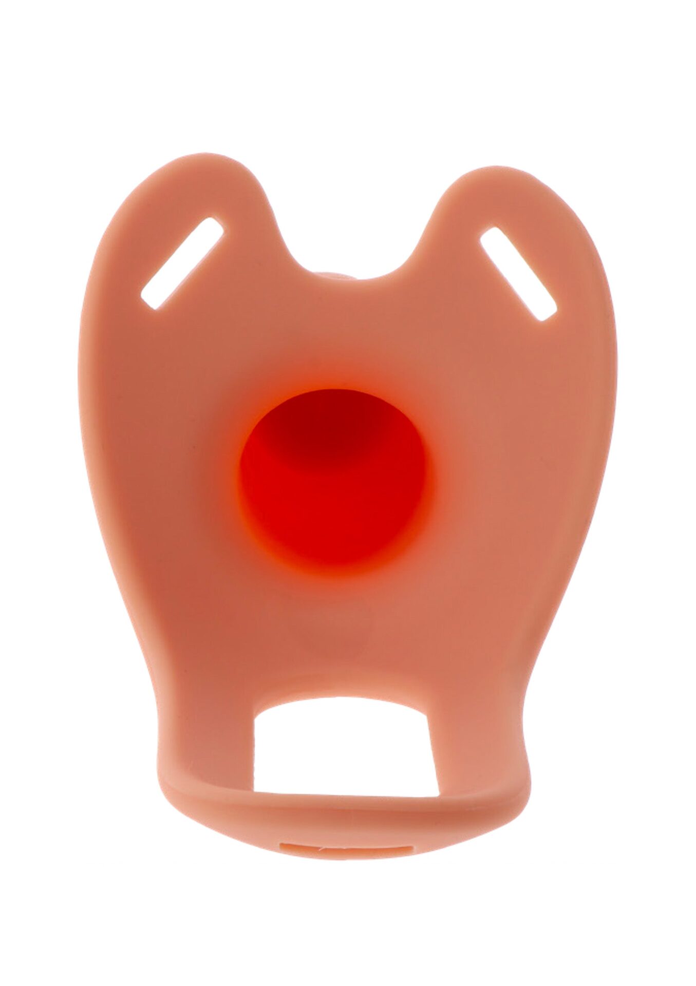 Strapon a forma di pene cavo vibrante in silicone da 16 cm - immagine 8