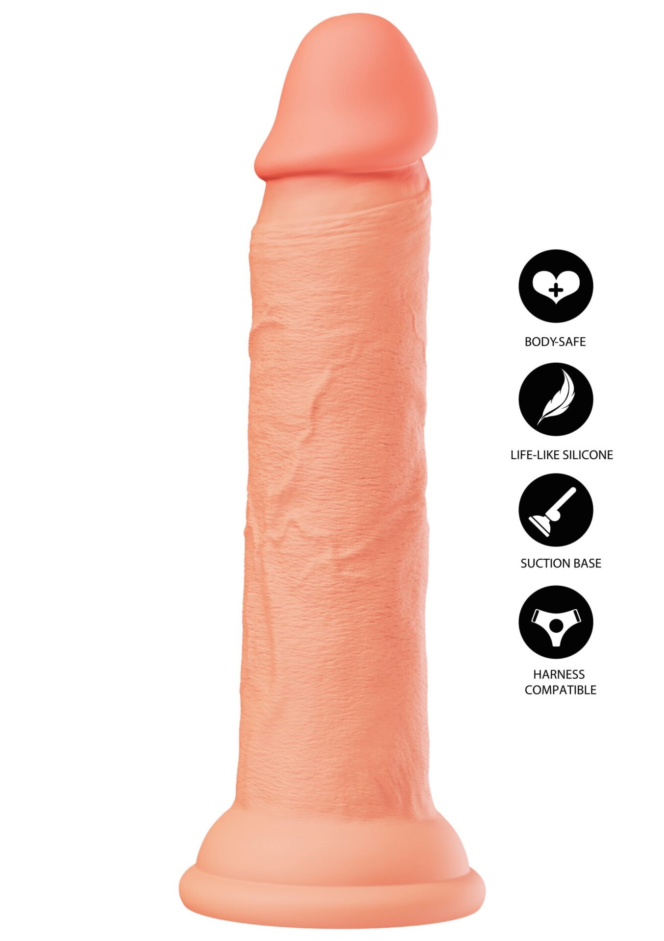 Realistico Dong in silicone liquido da 20,5 cm - immagine 6