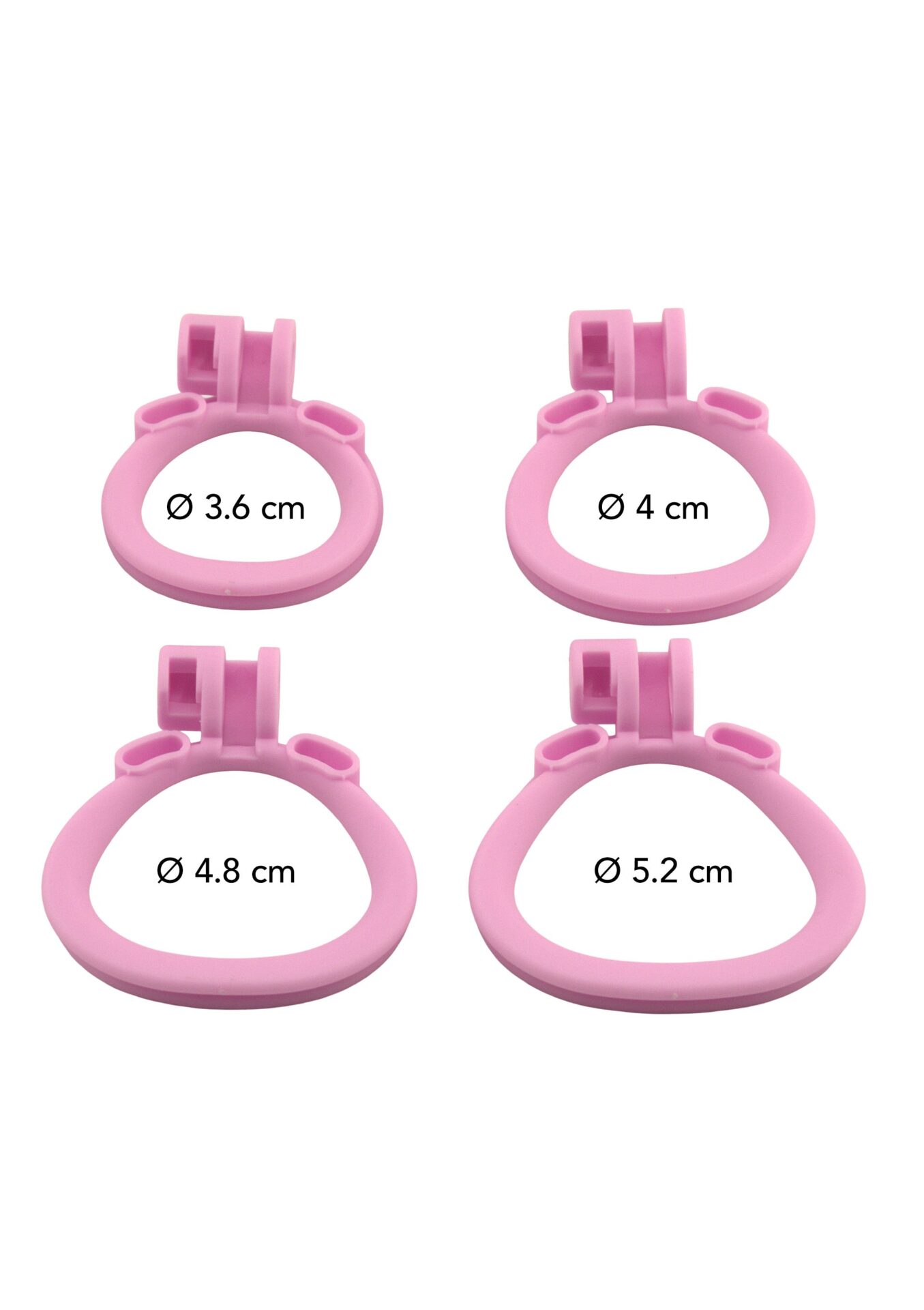 Gabbia per pene lunga rosa - immagine 4