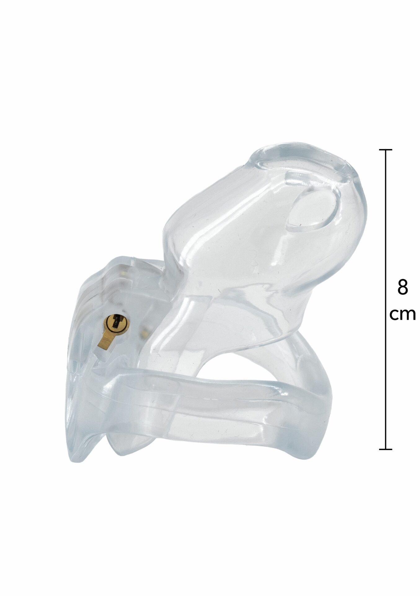 Gabbia per pene Clear Control Regular trasparente - immagine 3