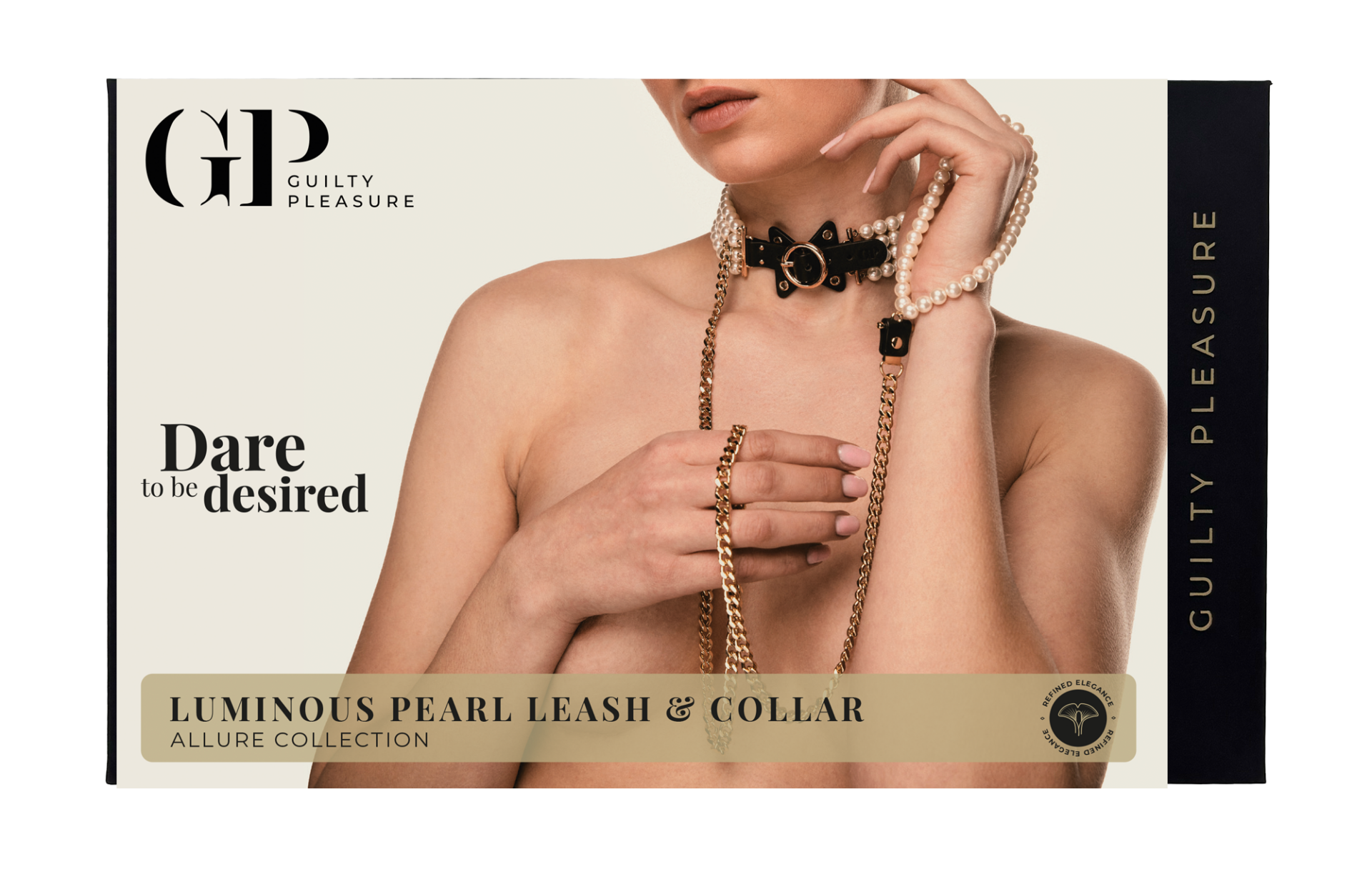 GUILTY PLEASURE GUINZAGLIO E COLLARE CON PERLE LUMINIOSE - immagine 10