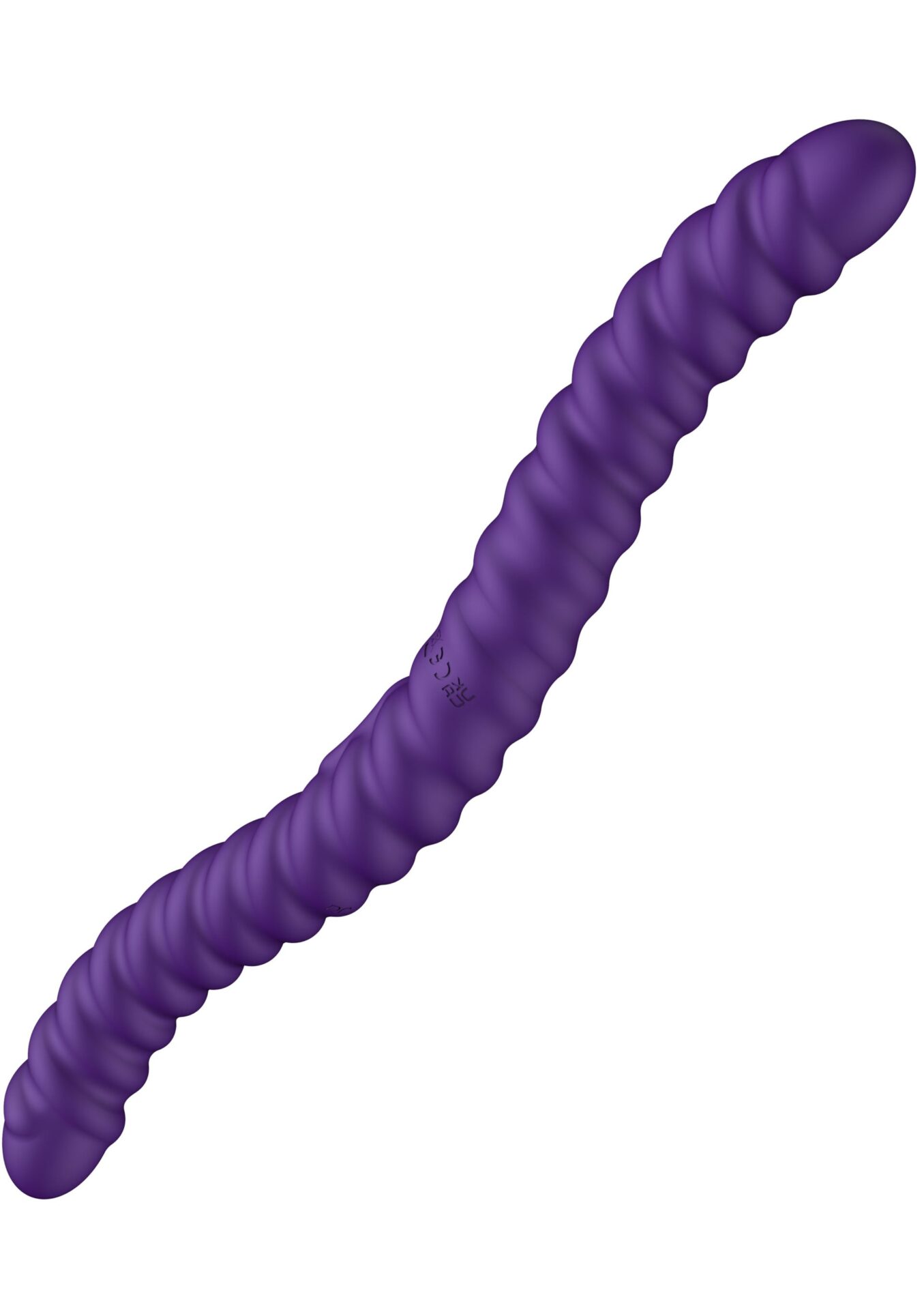Vibratore flessibile a doppia faccia viola - immagine 5