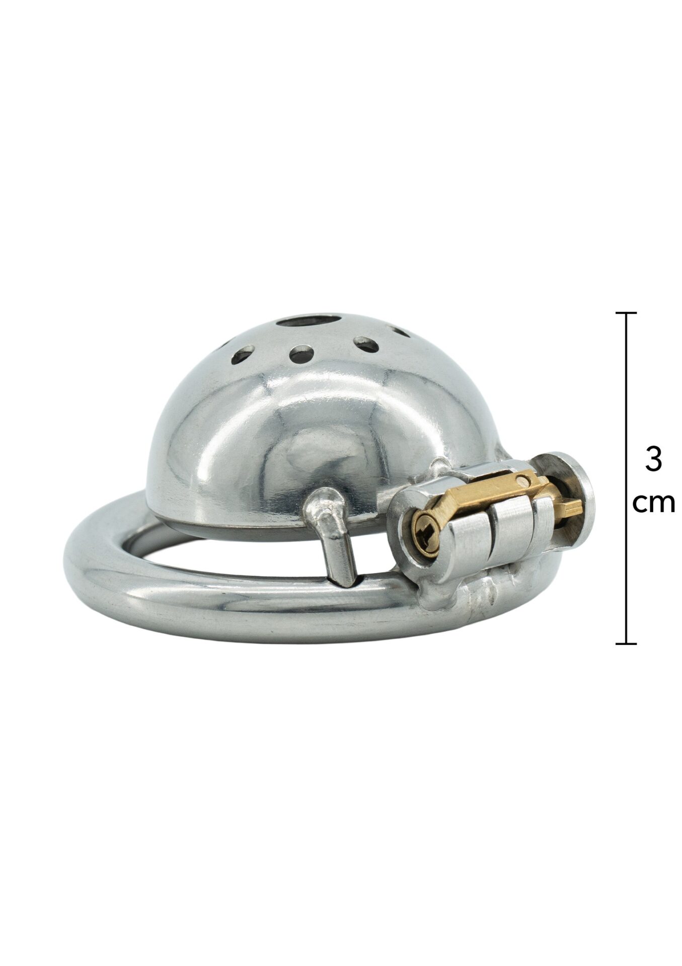 Cassaforte per gallo in acciaio inox X-Short argento - immagine 4