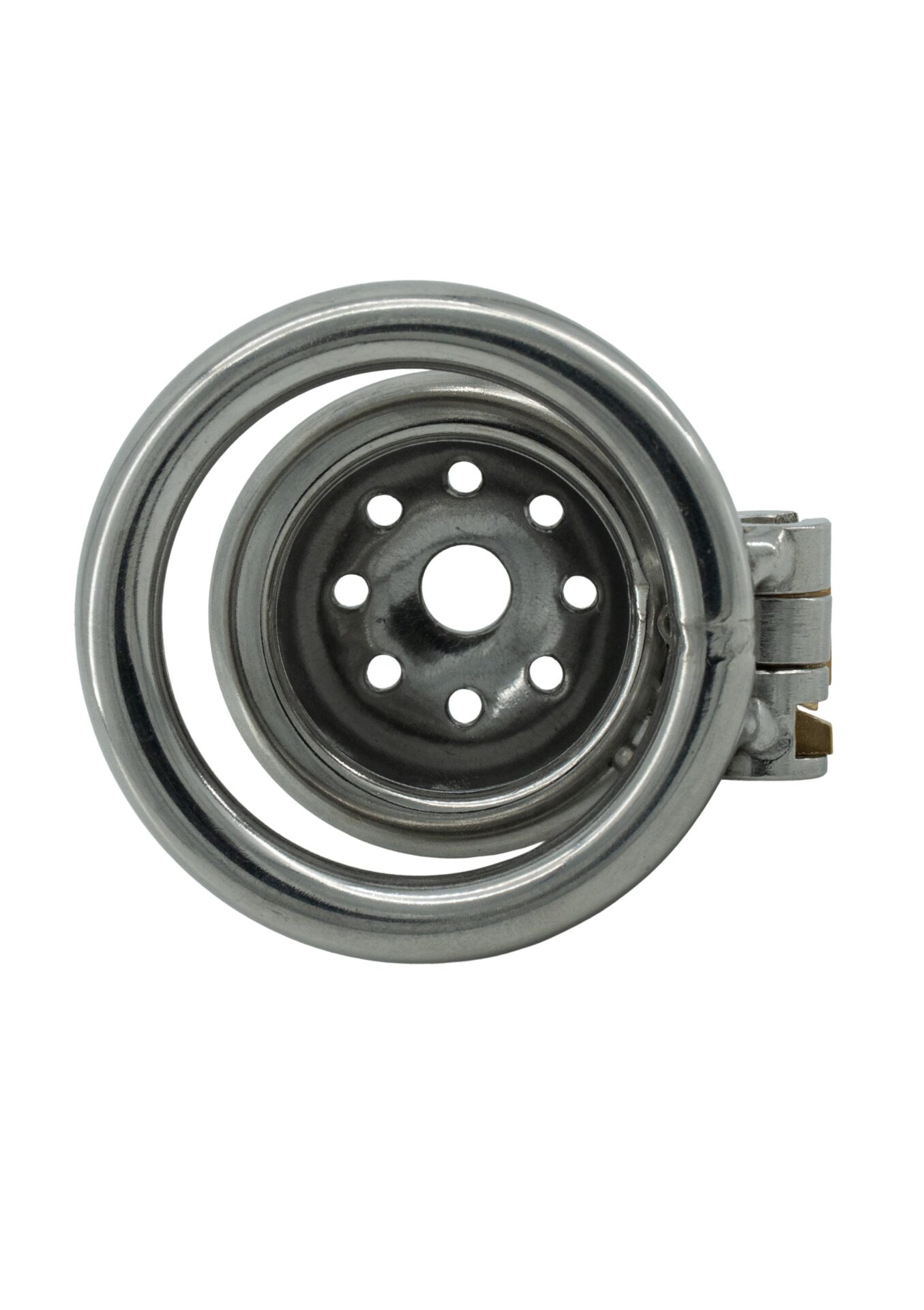 Cassaforte per gallo in acciaio inox X-Short argento - immagine 5