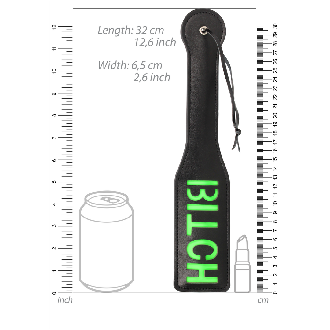 Bitch Paddle - Si illumina al buio - Verde neon - immagine 6