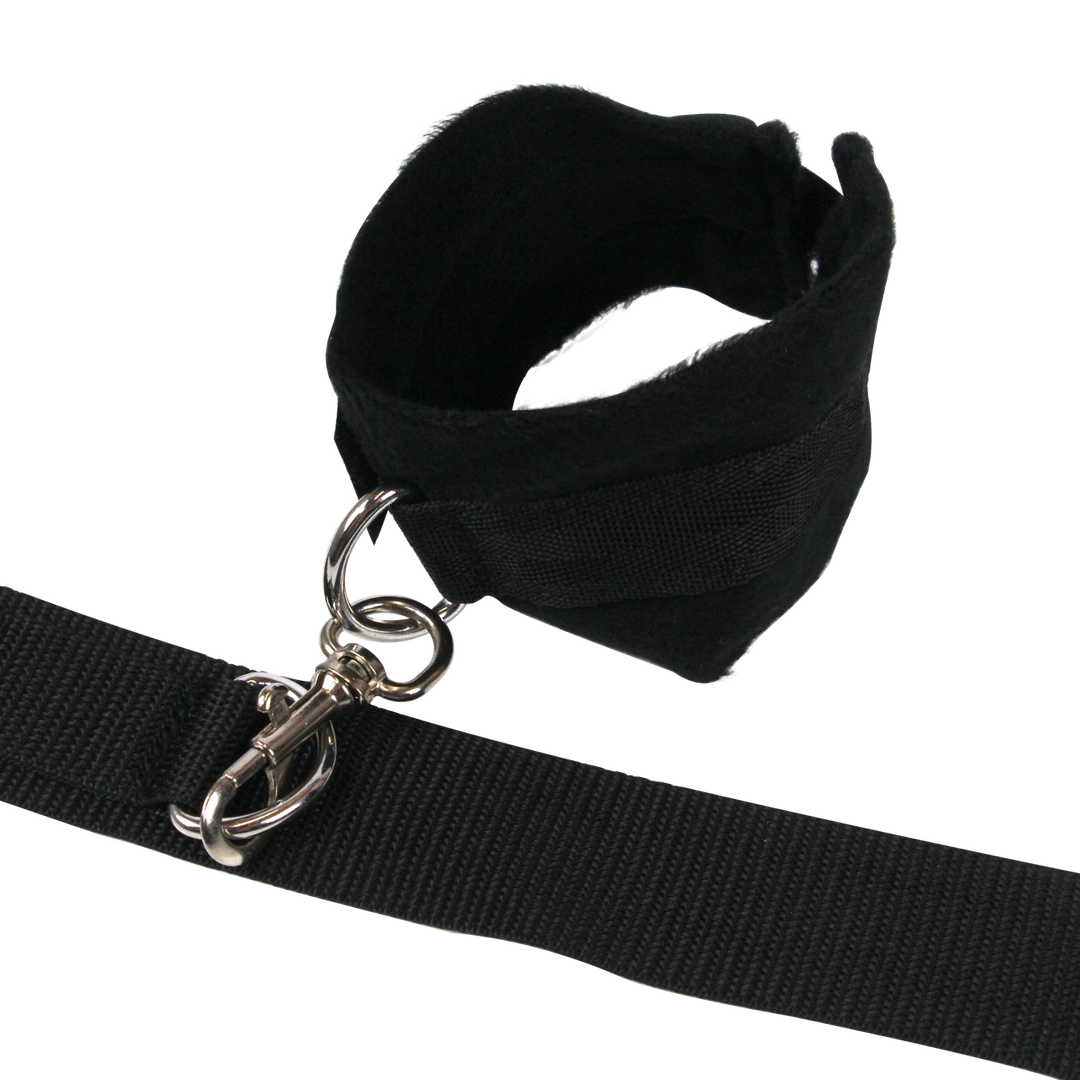 Croce per bondage da appendere alla porta - Nera - immagine 6