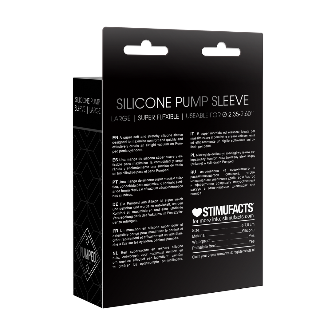 Manicotto in silicone per pompa - Grande - immagine 3