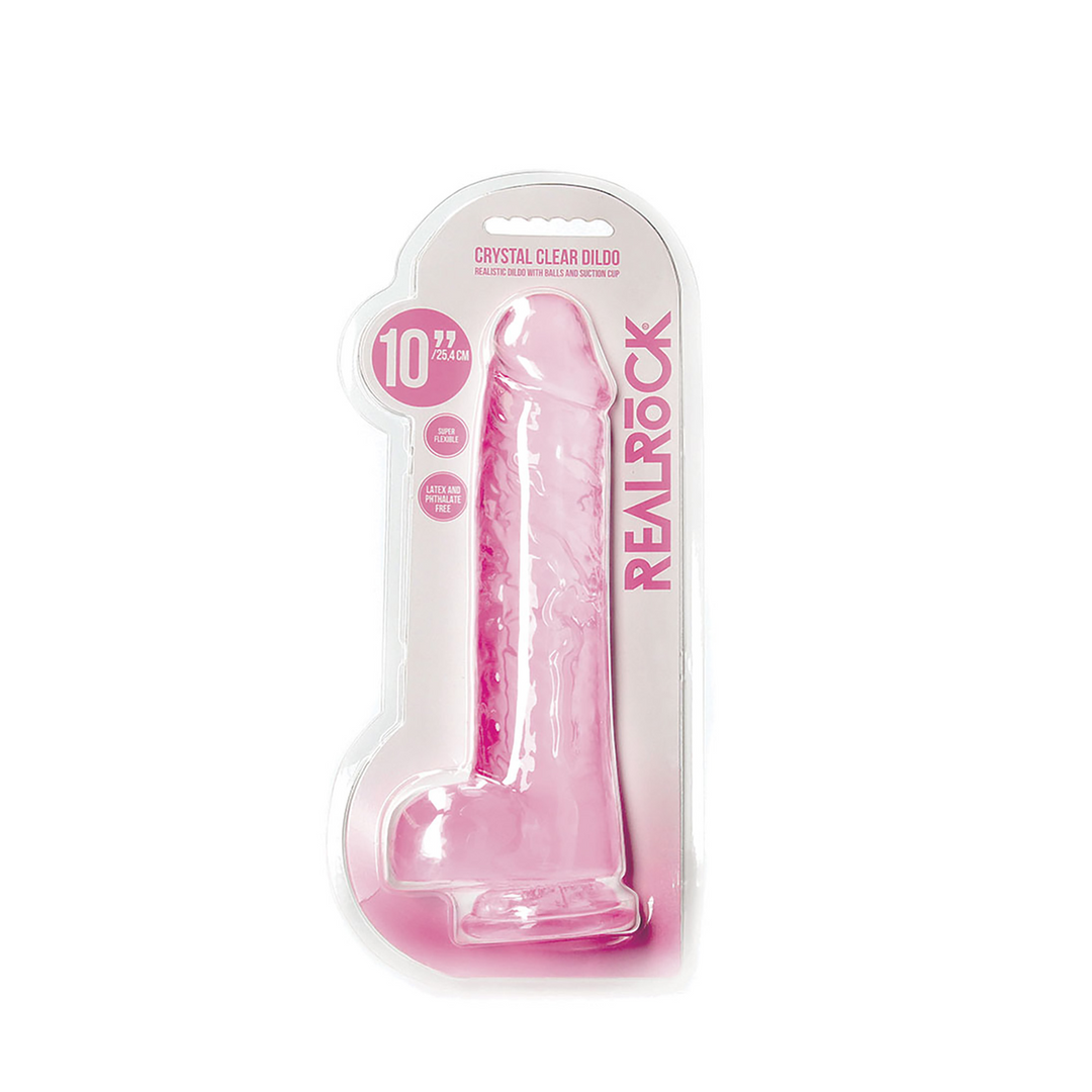 Dildo realistico con testicoli - 10 / 25,4 cm - immagine 2