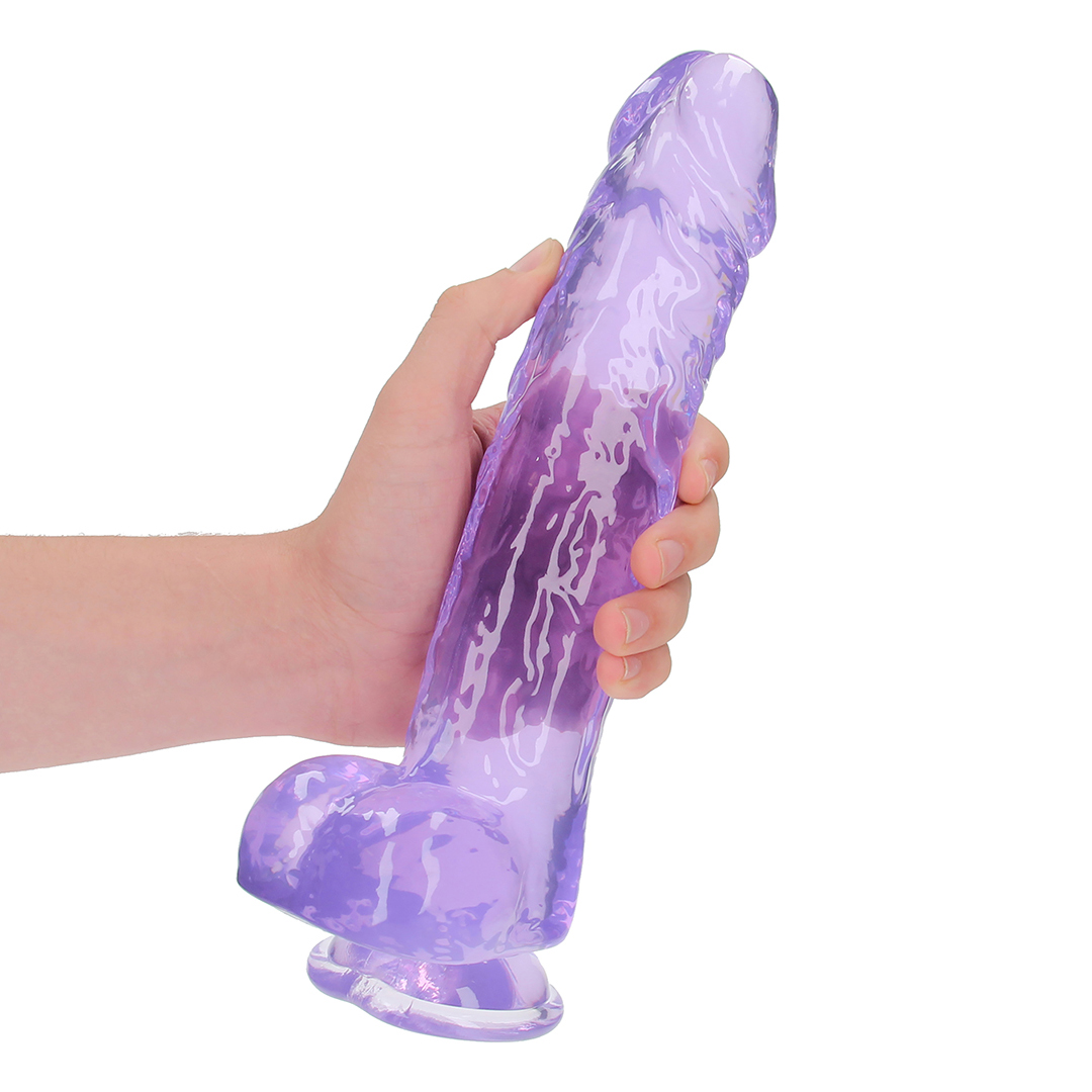 Dildo realistico con testicoli - 10 / 25,4 cm - immagine 6
