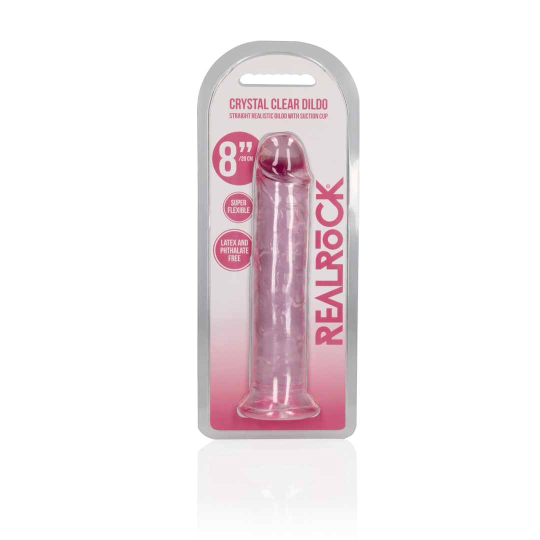 Dildo dritto realistico con ventosa - 8'' / 20 - immagine 2