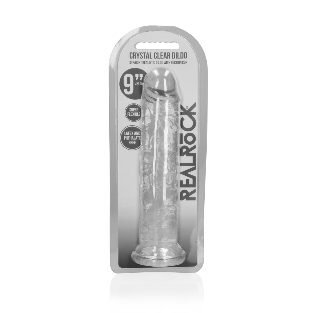Dildo dritto realistico con ventosa - 9'' / 23 - immagine 2
