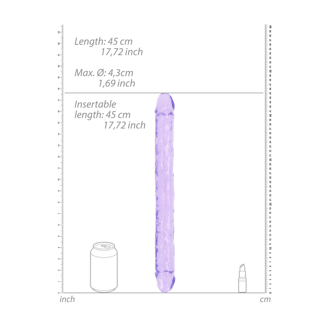 Pene doppio realistico - 18'' / 45 cm - immagine 4