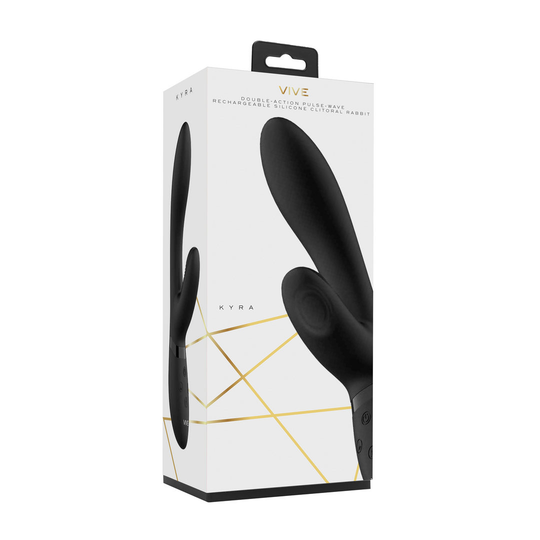 Kyra - Pulse Clitoral Rabbit - Nero - immagine 2