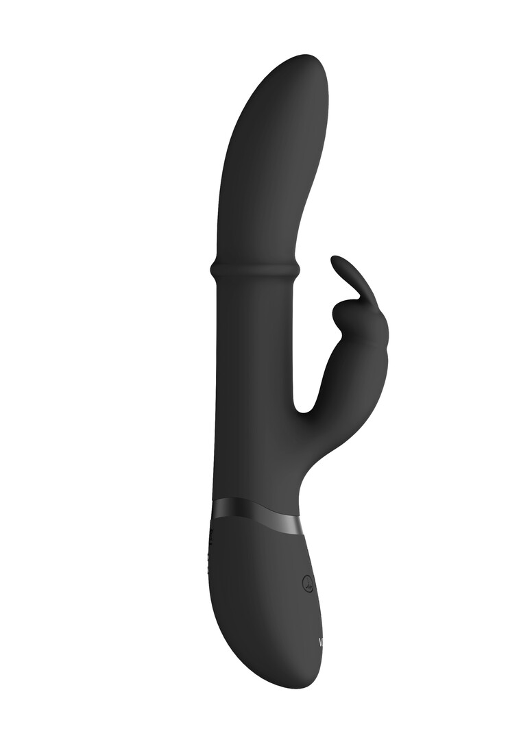 Halo - Vibratore Ring Rabbit - Nero - immagine 8