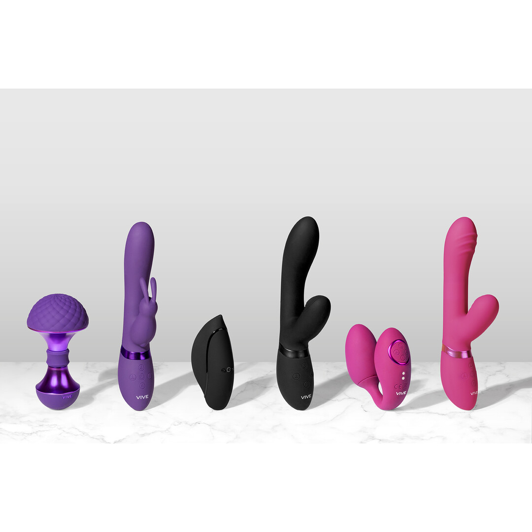 Tani - Vibratore a impulsi con movimento delle dita - Rosa - immagine 7