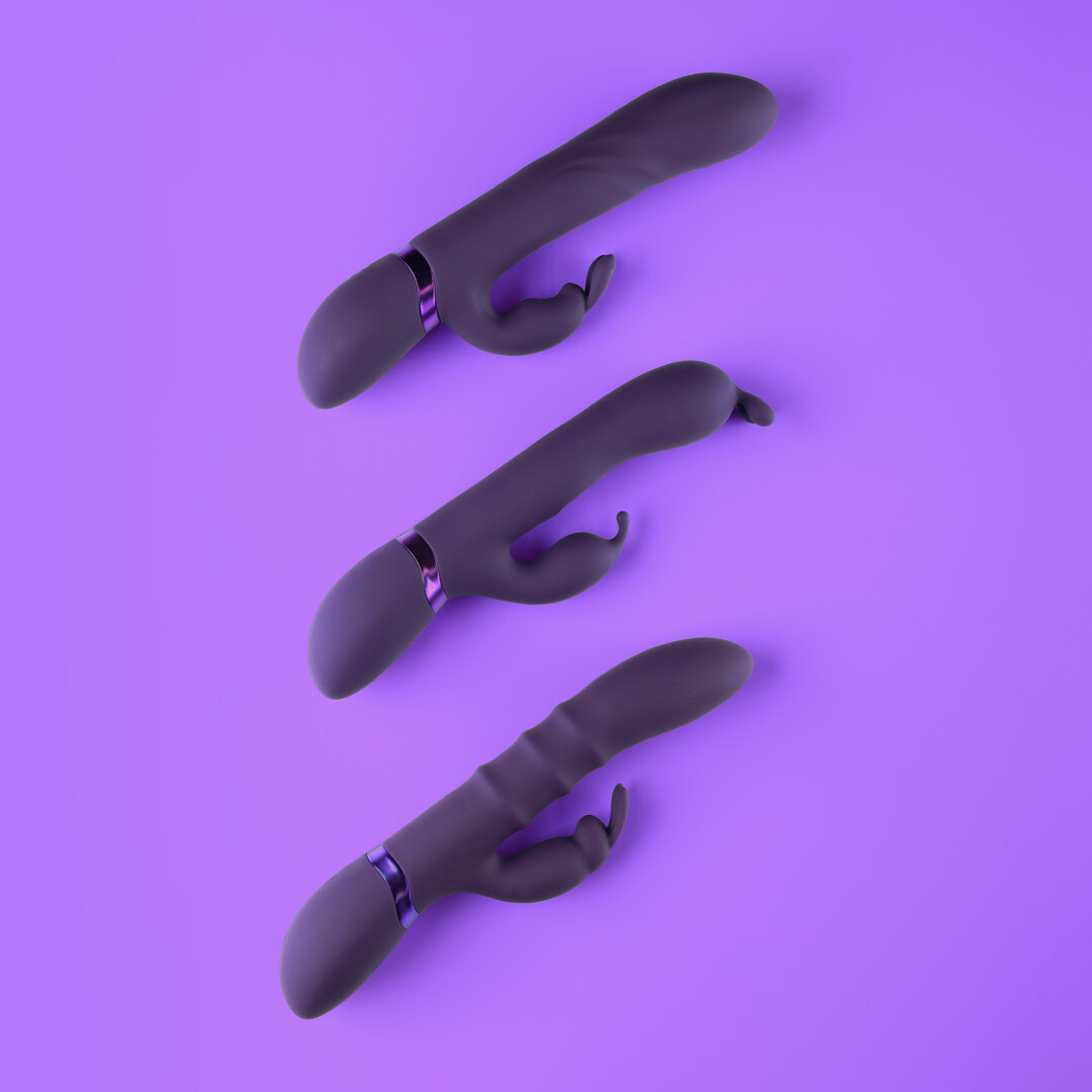 Nari - Perline vibranti e rotanti, Coniglietto per la stimolazione del punto G - Viola - immagine 8