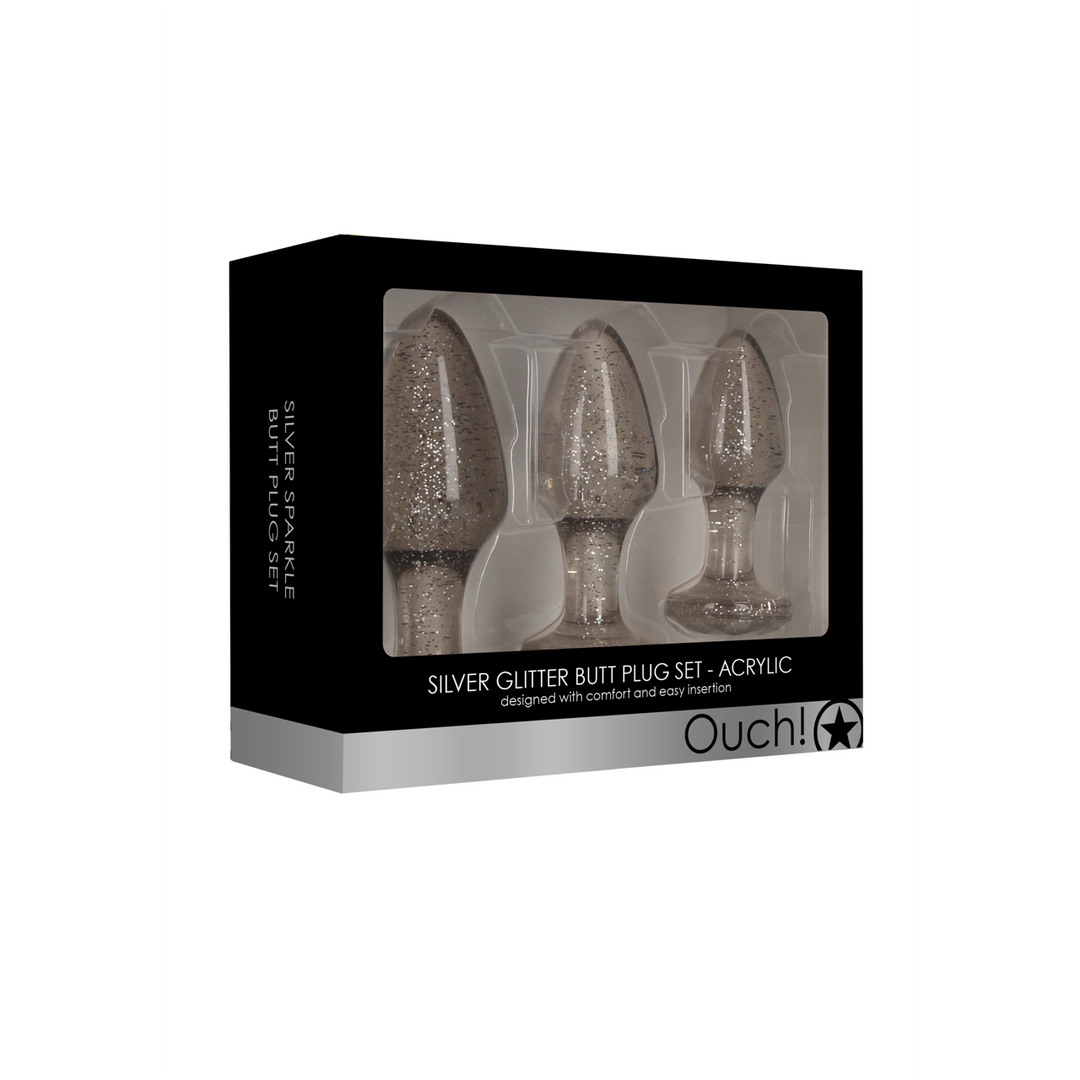 Set di plug anali in acrilico - immagine 2