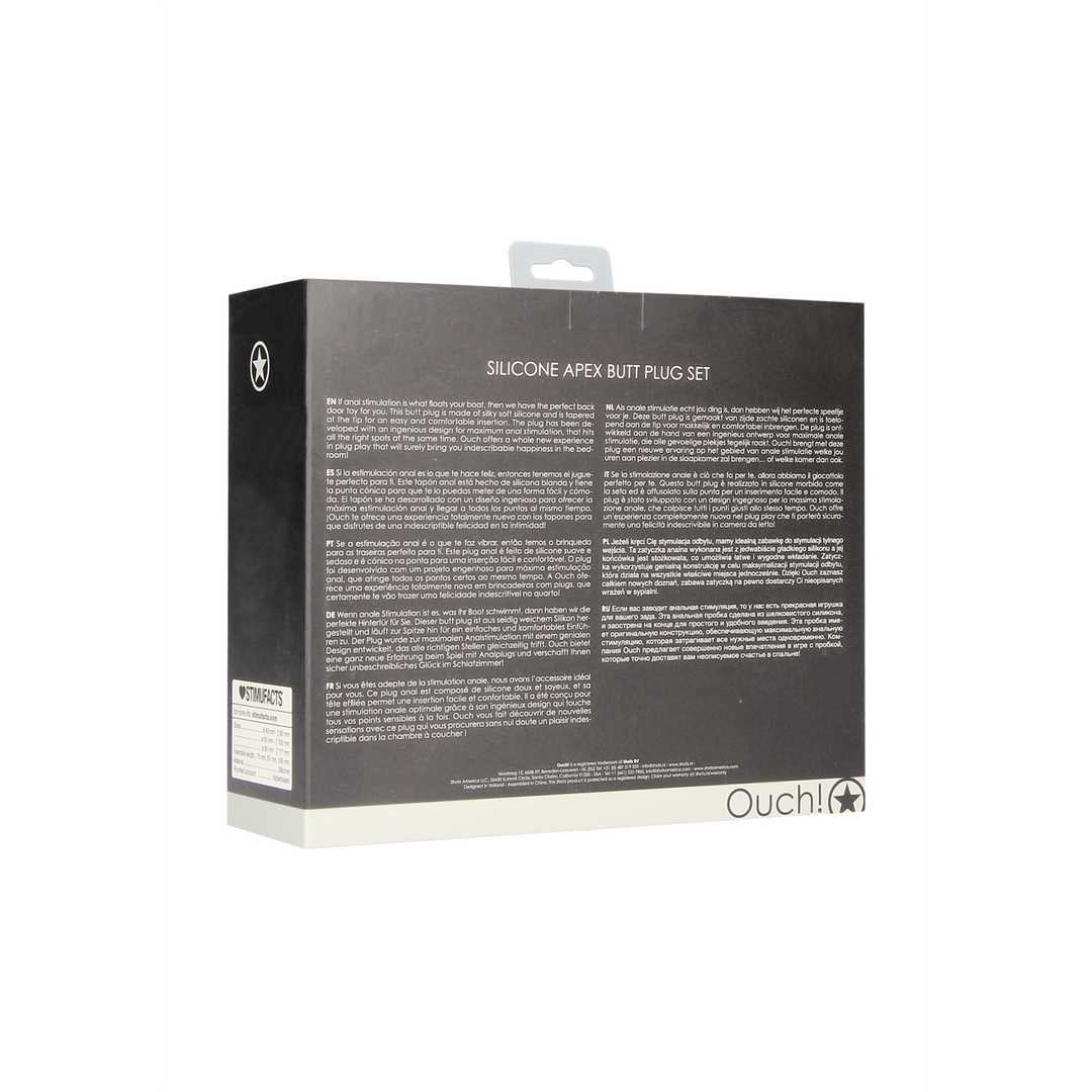 Apex - Set di plug anali - immagine 3