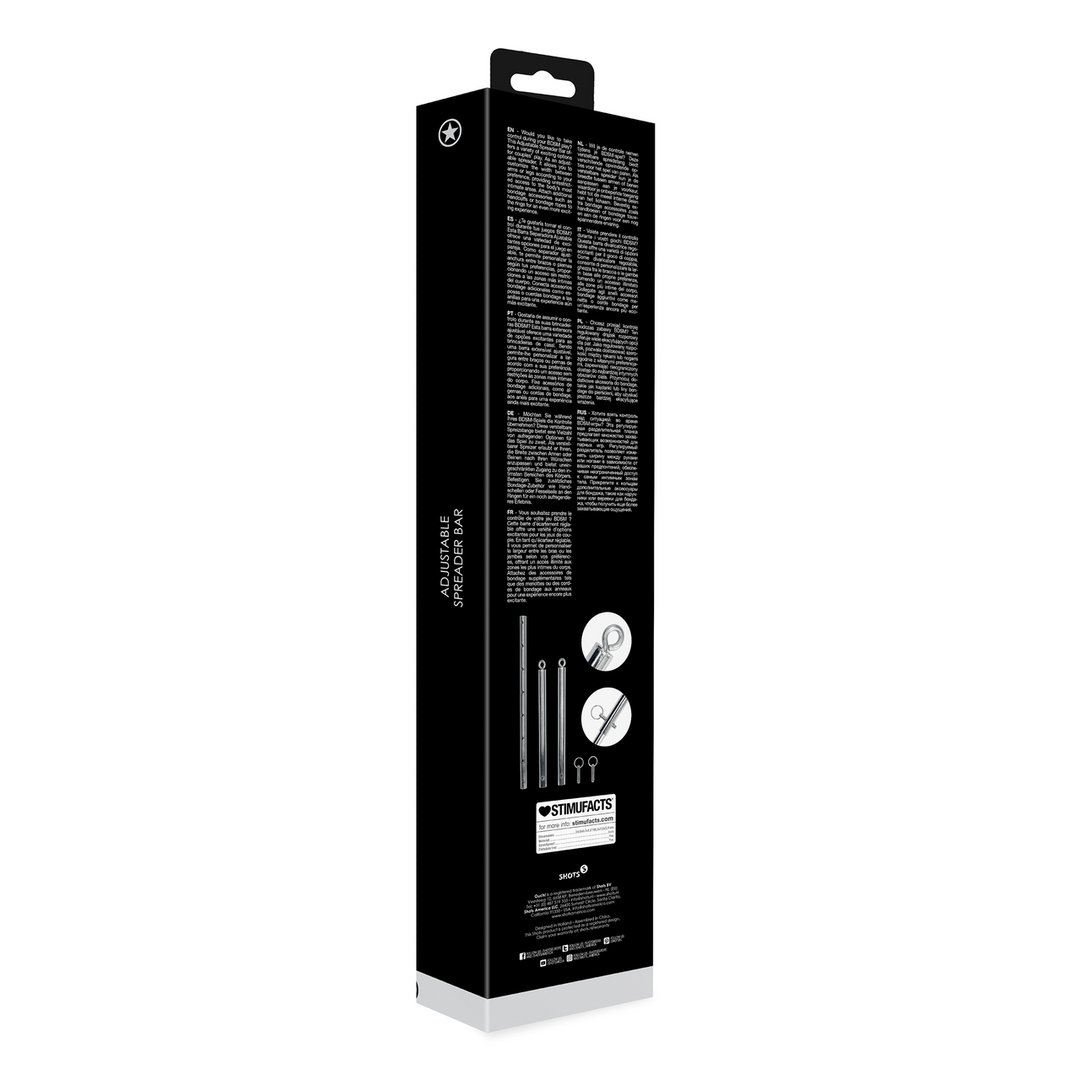 Barra di distribuzione regolabile - Argento - immagine 3