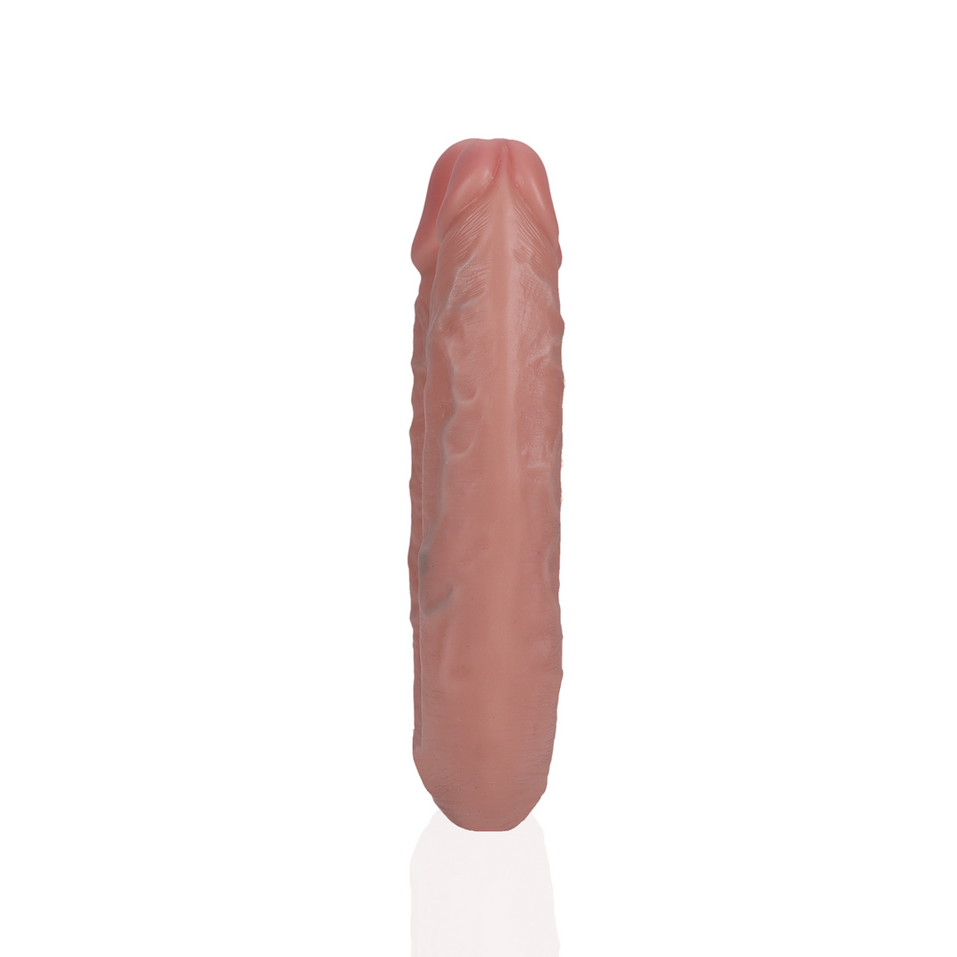 Dildo doppio a forma di U 5 / 12,7 cm - Color carne - immagine 6