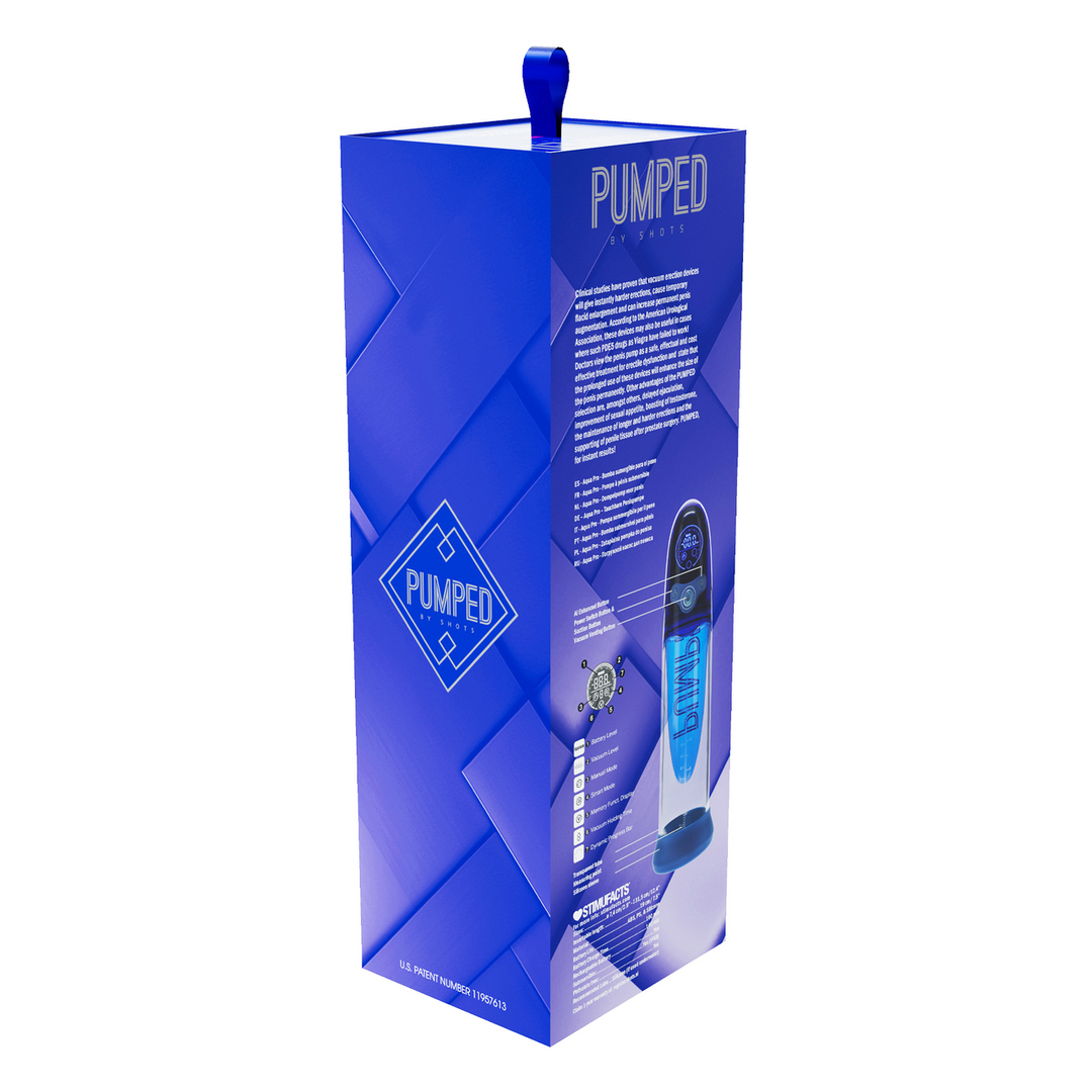 Aqua-Pro - Pompa sommergibile automatica - Con intelligenza artificiale - Blu - immagine 3