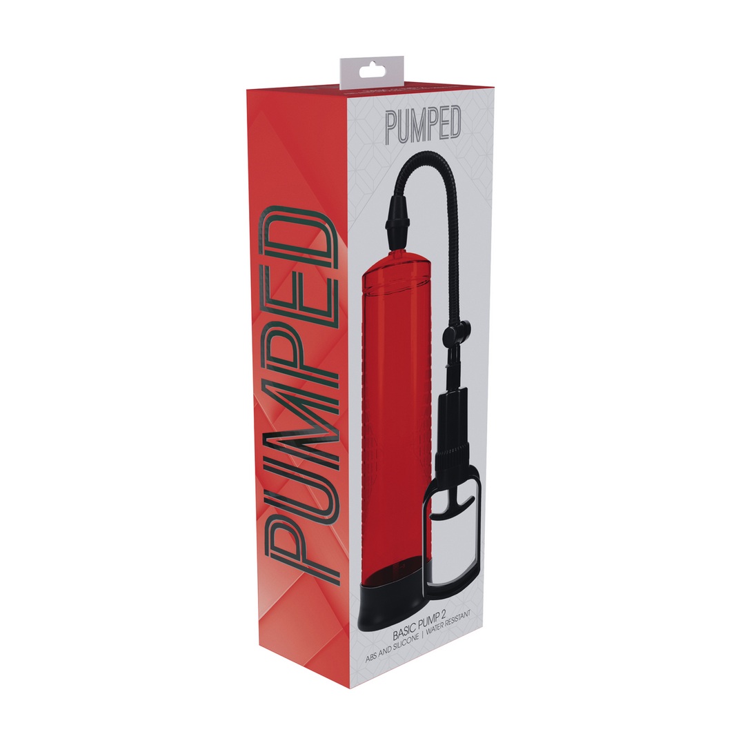 Pompa base 2 - Resistente all'acqua - Rossa - immagine 2
