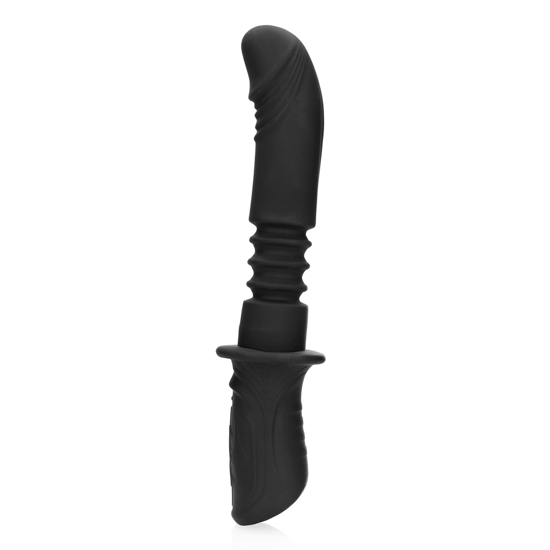 Macchina del sesso portatile vibrante e a spinta - Nera - immagine 5