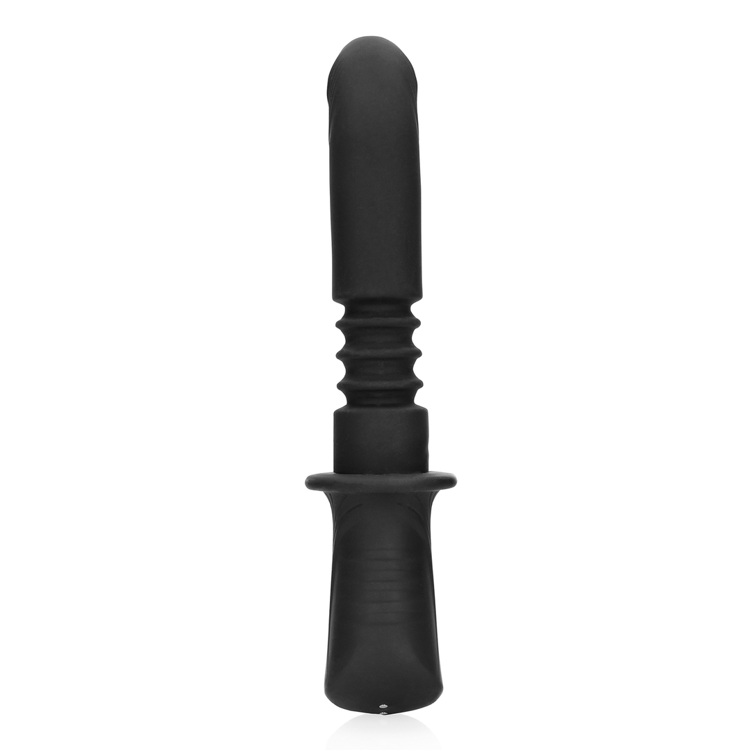 Macchina del sesso portatile vibrante e a spinta - Nera - immagine 6