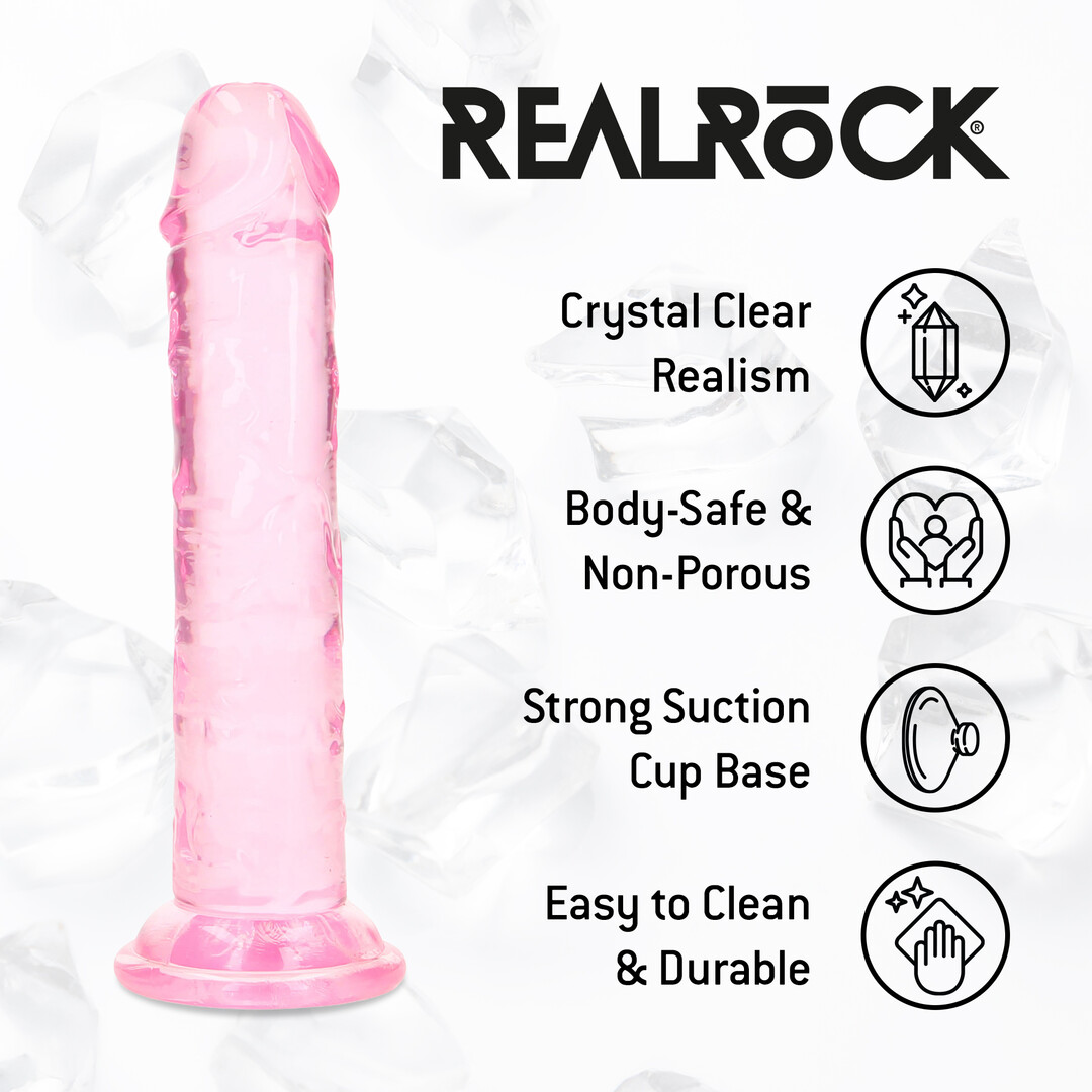 Dildo realistico - 5 / 12,7 cm - Rosa - immagine 6
