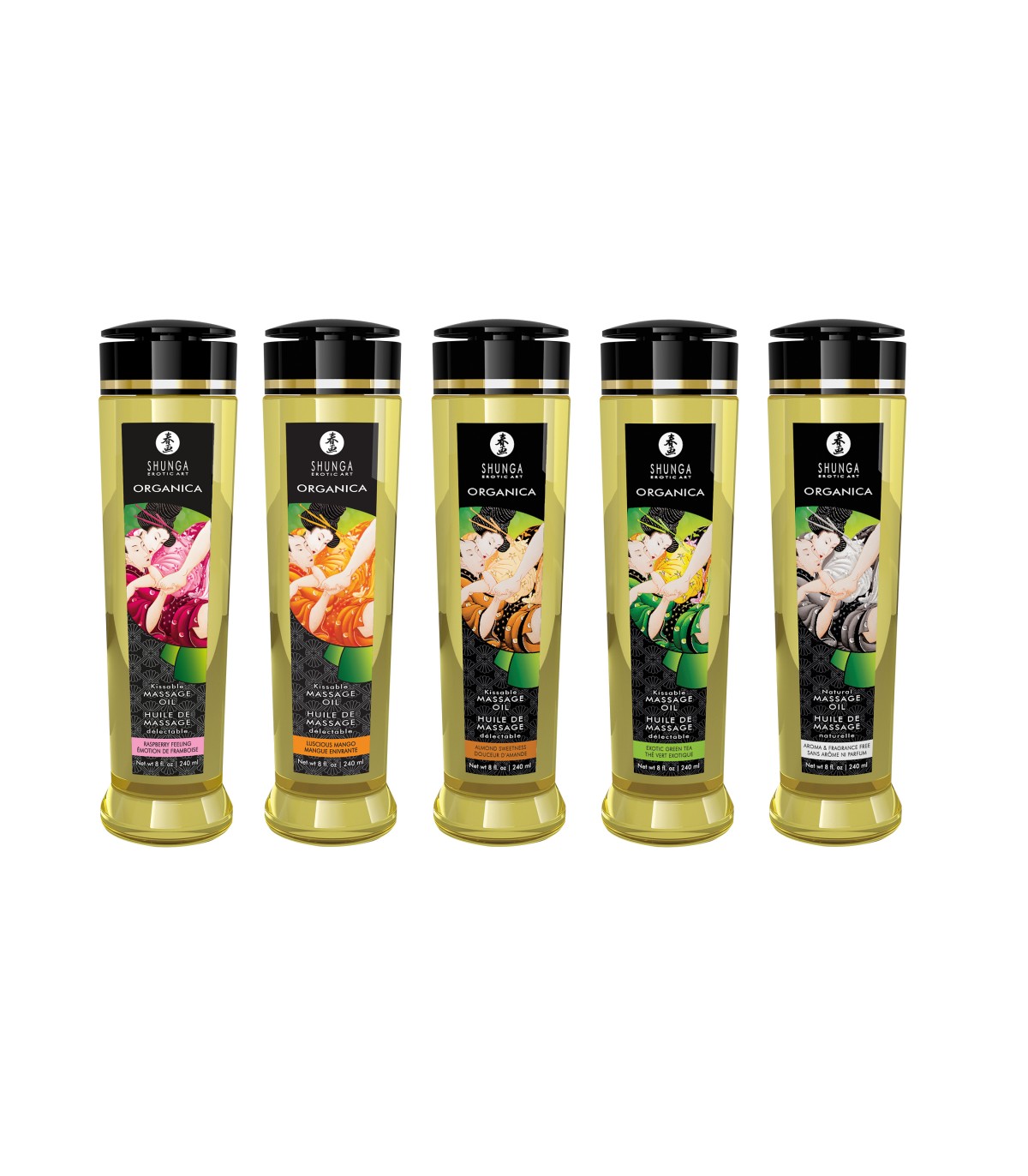 OLIO DA MASSAGGIO BIOLOGICO AL LAMPONE 240 ML - immagine 3