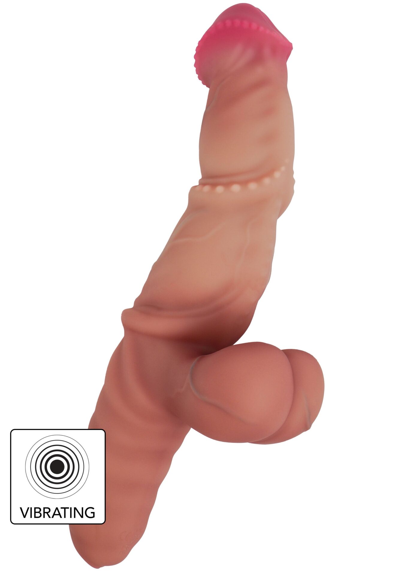 Mutant Rumbler Vibrating Dildo Liquid Silicone Skin
