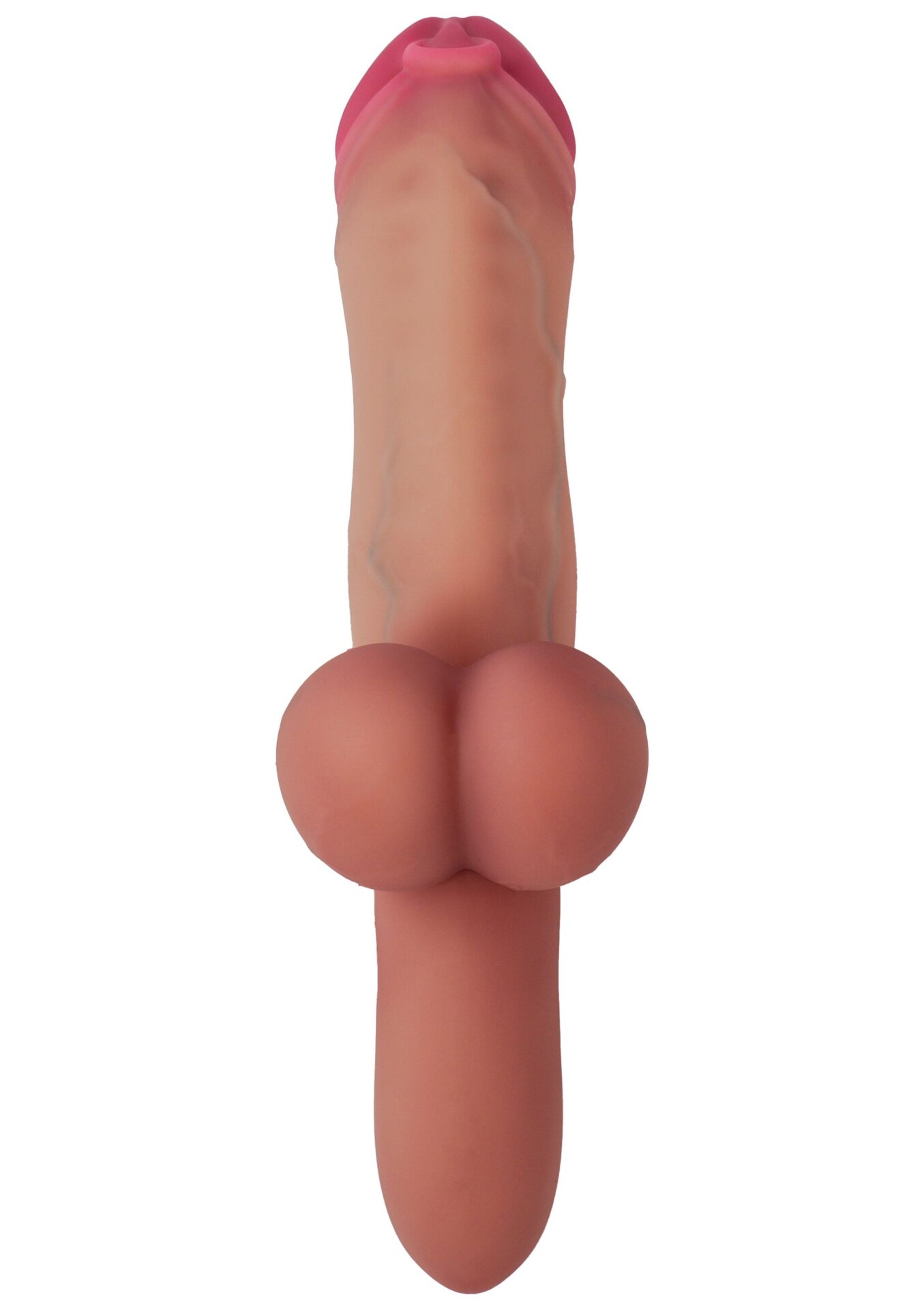 Dildo vibrante Pierced Punisher con rivestimento in silicone liquido - immagine 5
