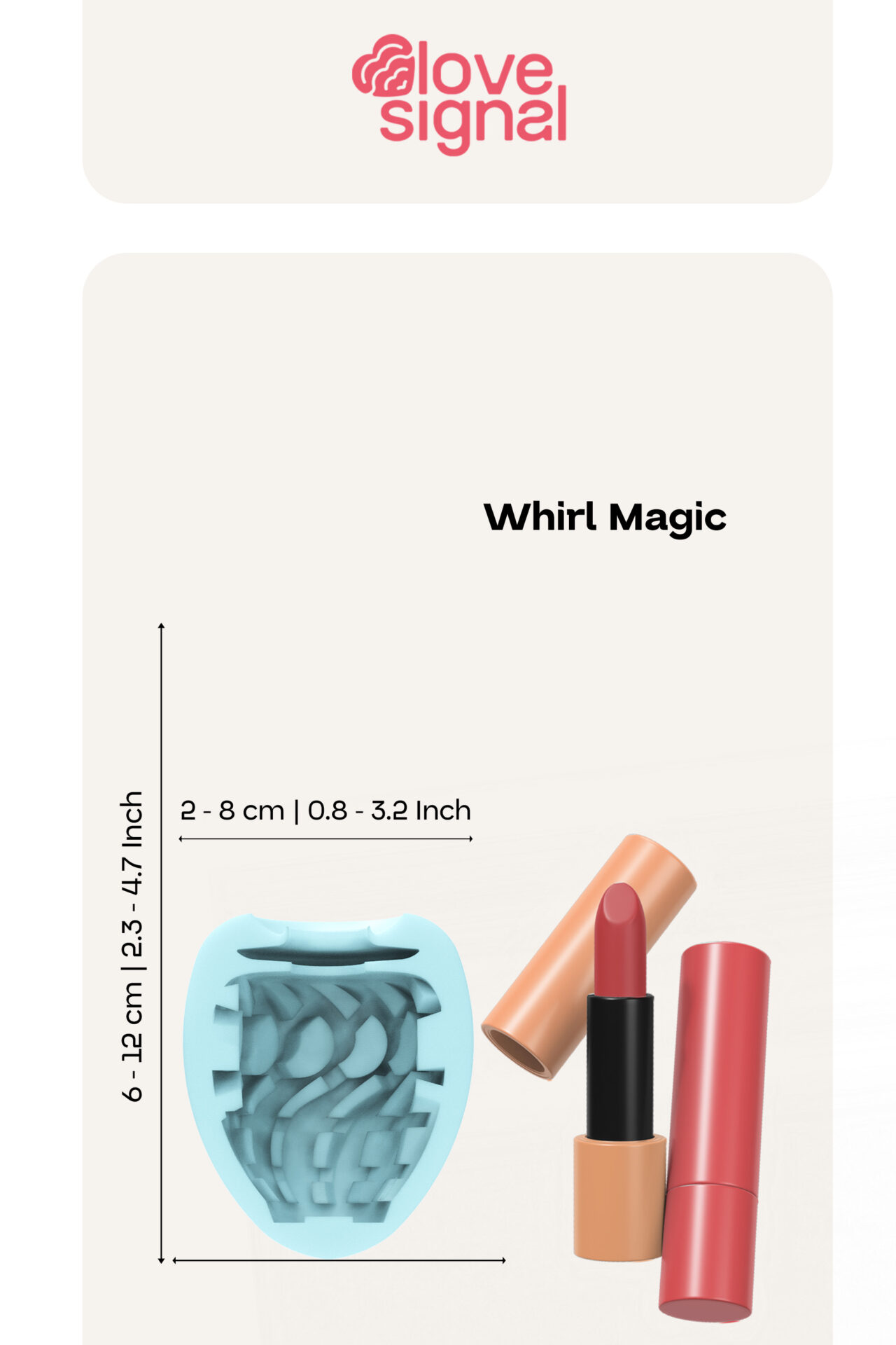 LOVE SIGNAL WHIRL MAGIC POCKET STROKER - immagine 8